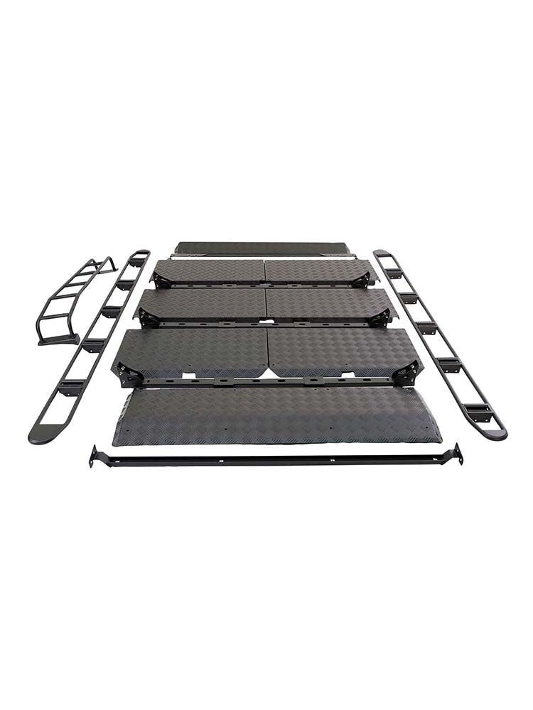 Roof Rack Rail Cross Bar Luggage Pour Benz G Class W463A W464 With Ladder