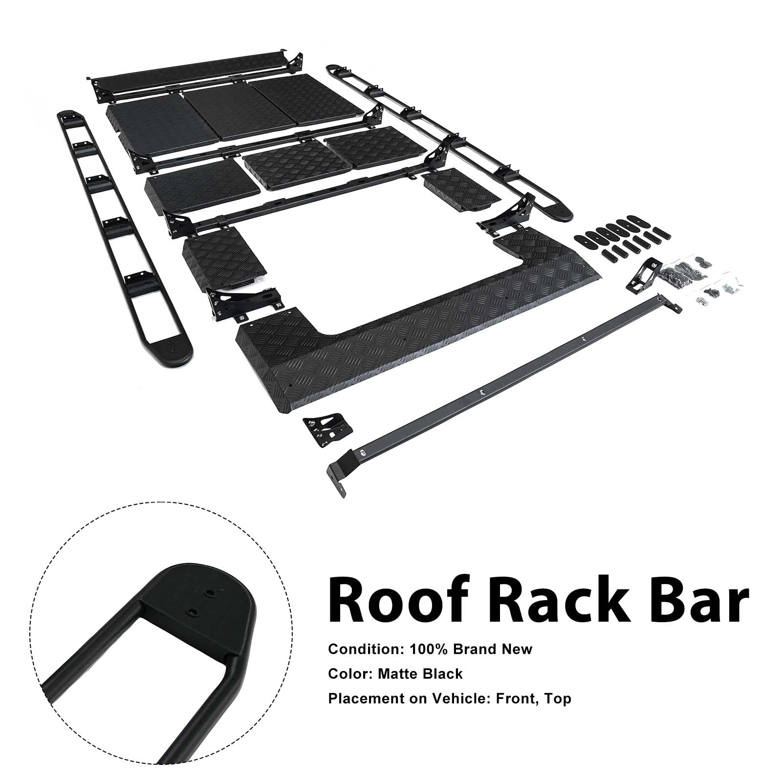 Roof Rack Rail Cross Bar Luggage Pour Benz G Class W463A W464 Without Ladder