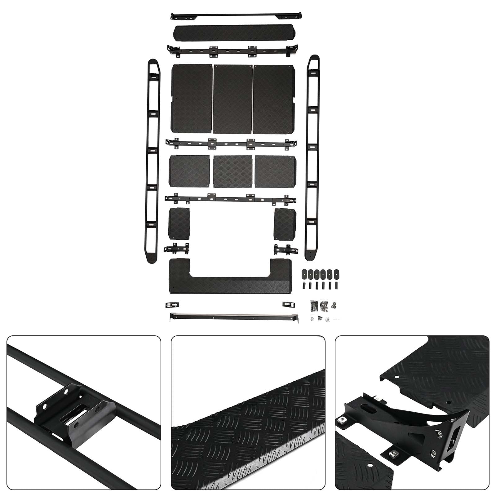 Roof Rack Rail Cross Bar Luggage Pour Benz G Class W463A W464 Without Ladder