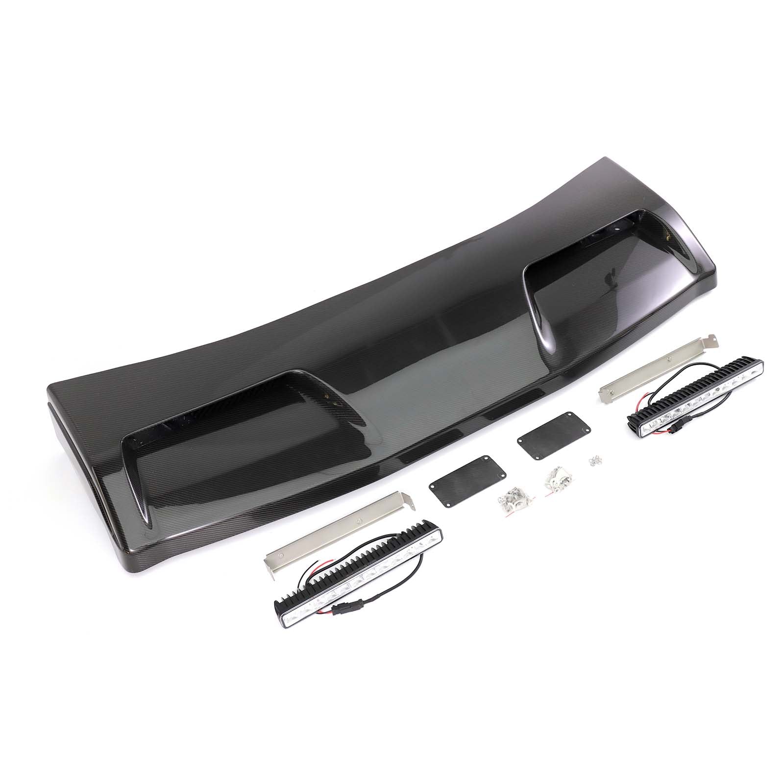 Even Style Front Roof Spoiler Wing Pour Benz G-Class W464 G550 2019-2023 W/Led