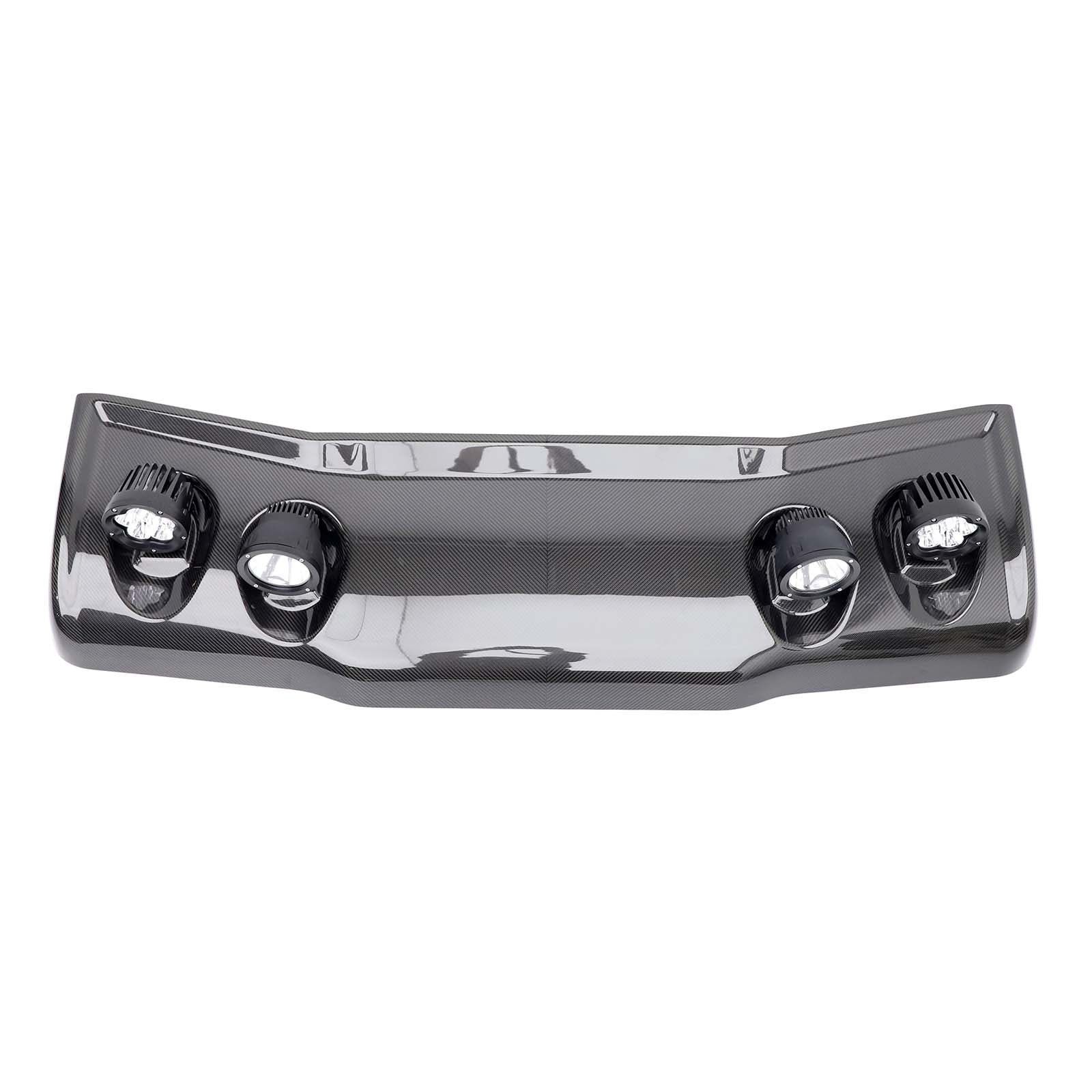 Adventure style Front Roof Spoiler Wing Pour Benz G-Class W464 2019-2023 W/Led