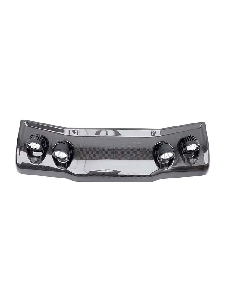 Adventure style Front Roof Spoiler Wing Pour Benz G-Class W464 2019-2023 W/Led