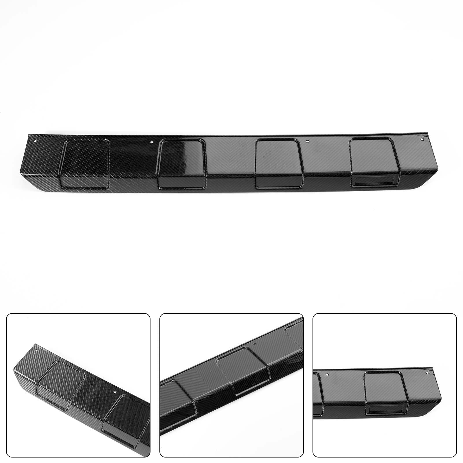 Carbon Front Lip Cover Pour Mercedes G-Class W464 G63 B700 B800 B900 2019-2023