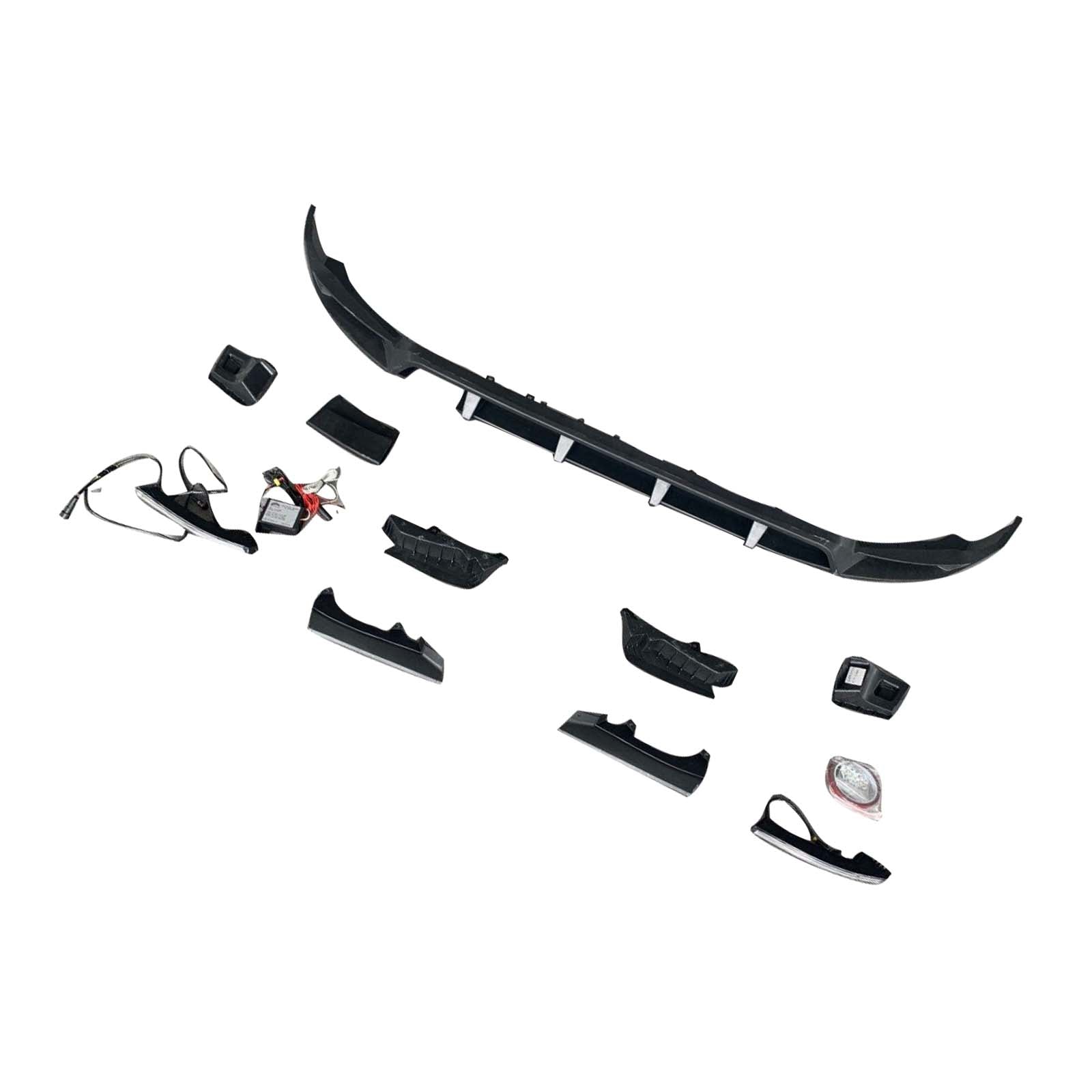 Shark Style Front Bumper Lip Pour Mercedes Benz G-Class W464 W463A 2019-2023