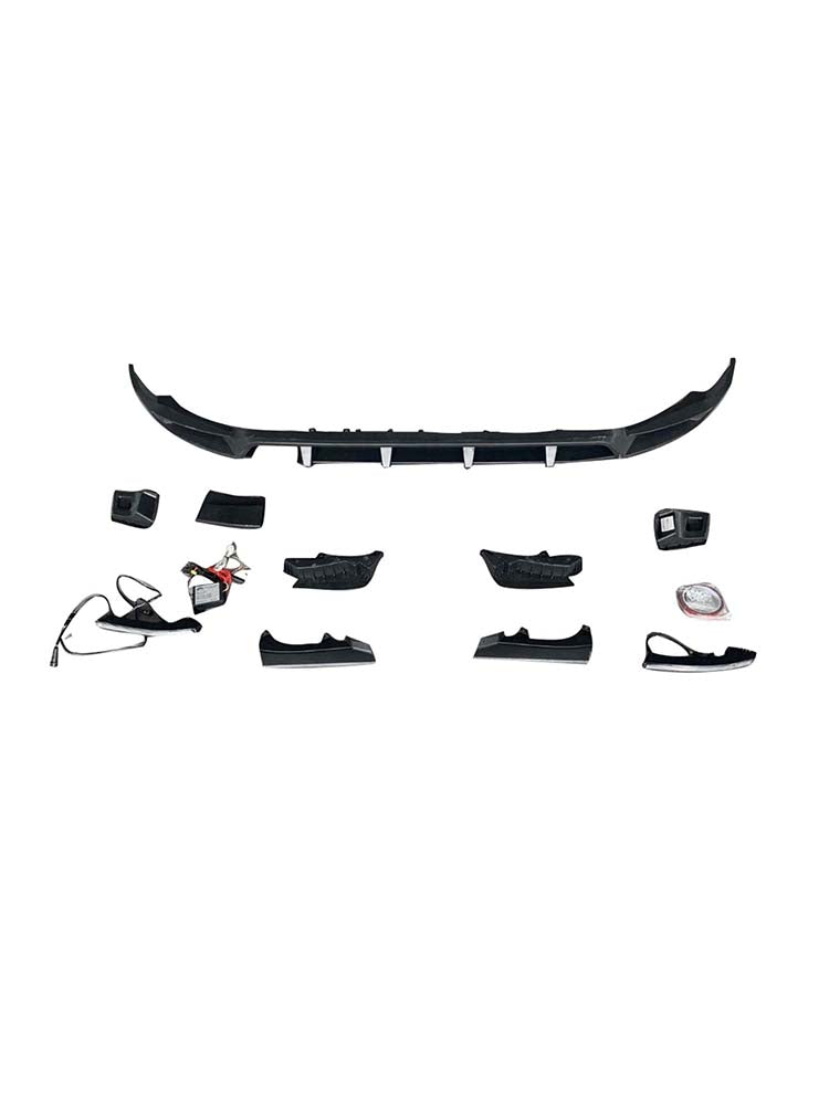 Shark Style Front Bumper Lip Pour Mercedes Benz G-Class W464 W463A 2019-2023