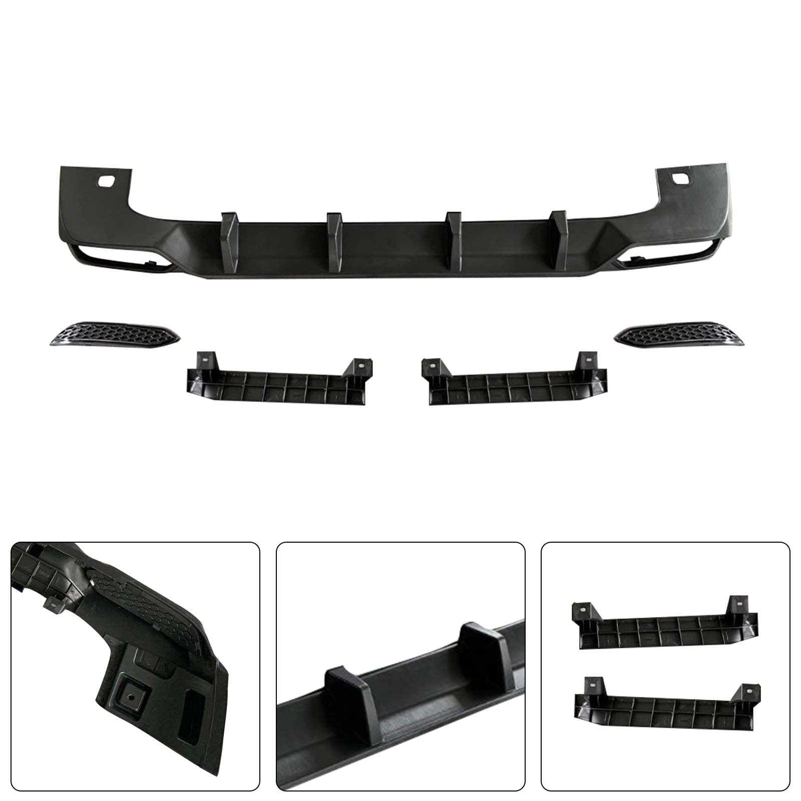 Rear Diffuser Lip Pour Mercedes Benz G-Class W464 W463A 2019-2023 Shark Style