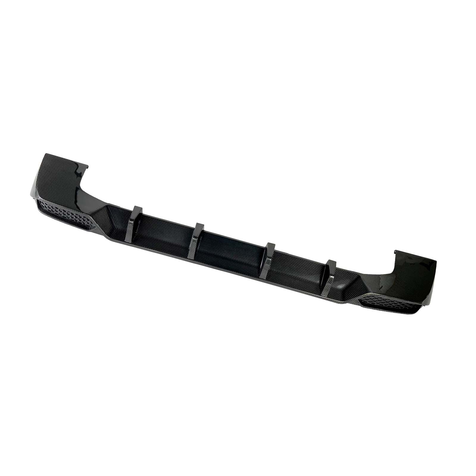 Dry Carbon Rear Diffuser Lip Pour Mercedes Benz W464 W463A 2019-2023 Shark Style