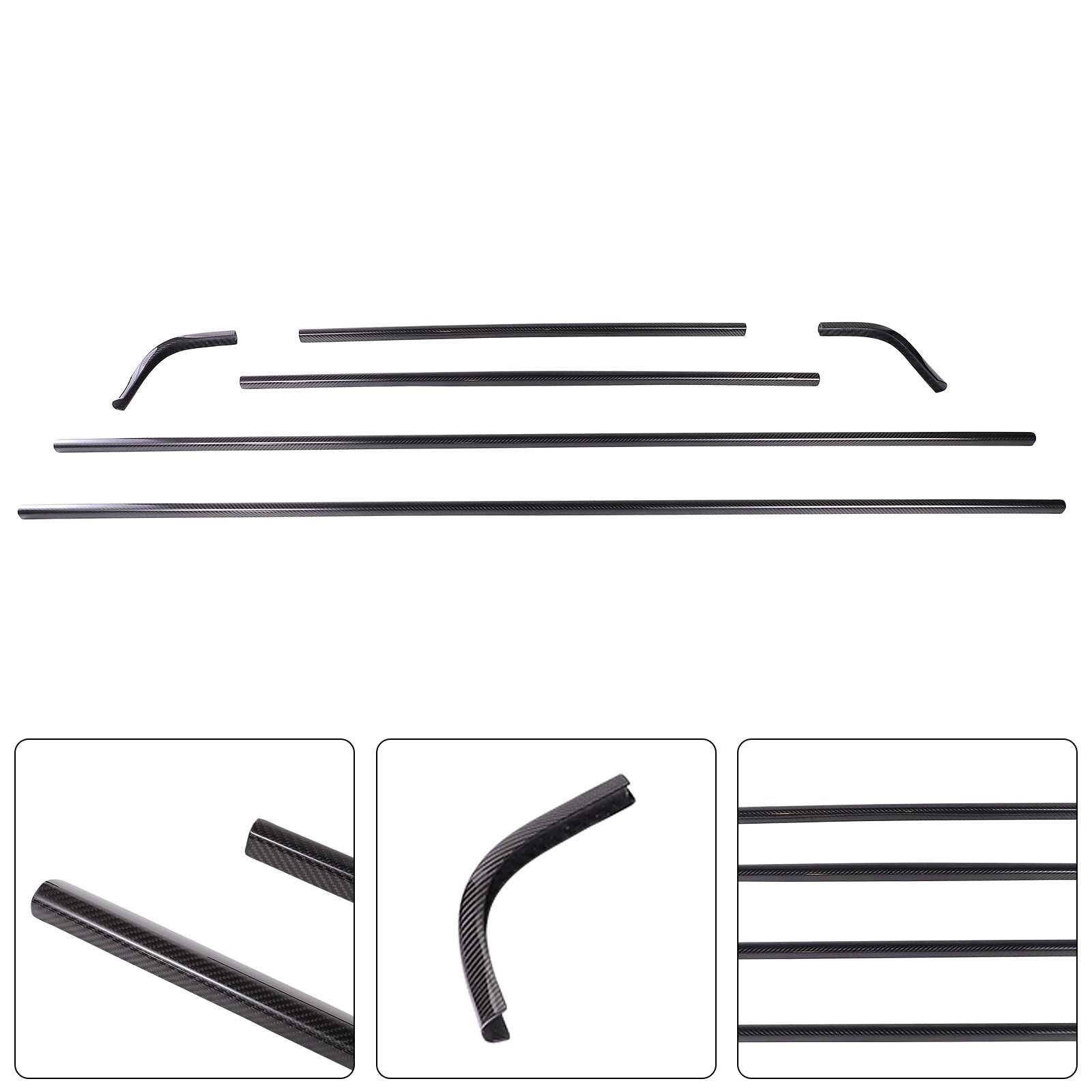 Dry Carbon Roof Strip Trim Pour Mercedes Benz G Class W464 W463A 2019-2023