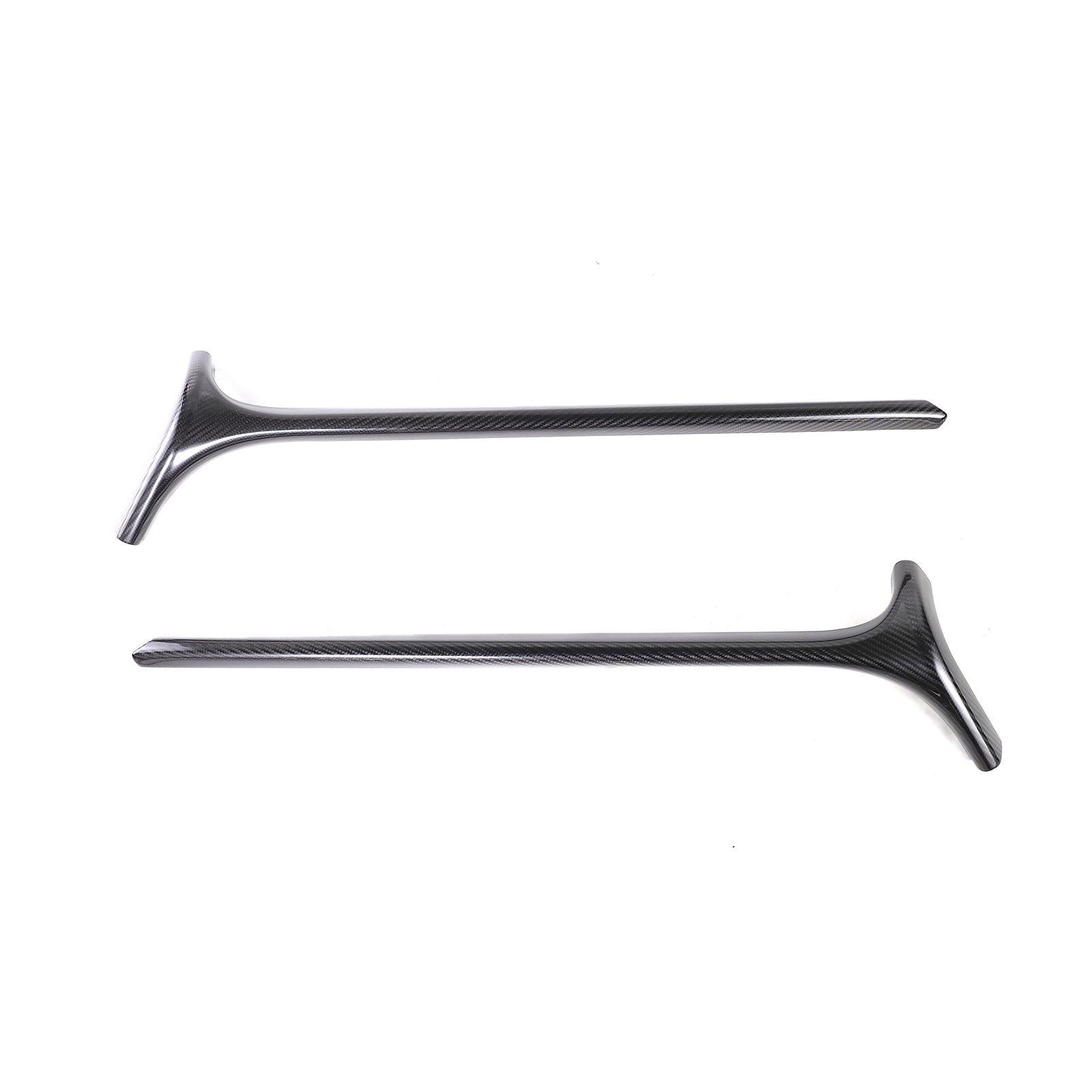 Carbon Fiber Front Window A-Pillar Addon Pour Benz G Class W464 G500 2019-2023