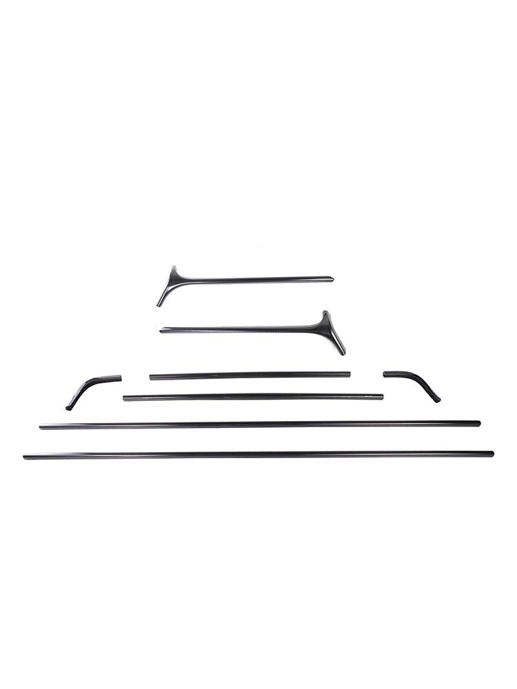 Carbon Fiber Roof Strip Trim Pour Mercedes Benz G Class W464 W463A 2019-2023