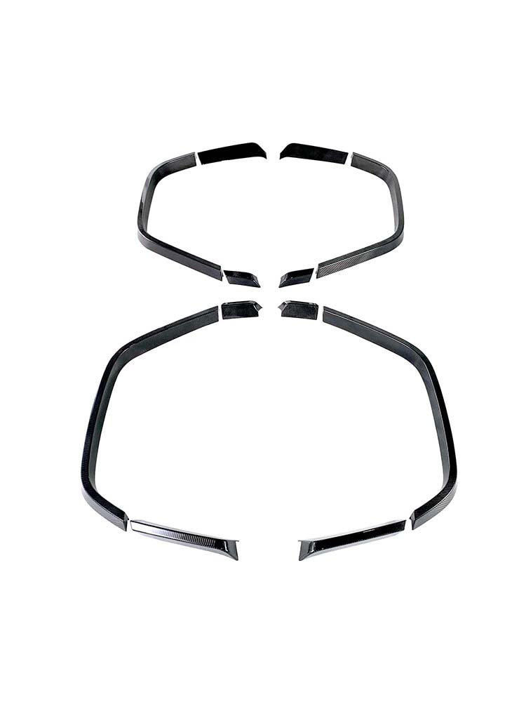 Dry Carbon Front Rear Wheel Arches Pour Mercedes Benz W464 B900 2019-2023 Wide