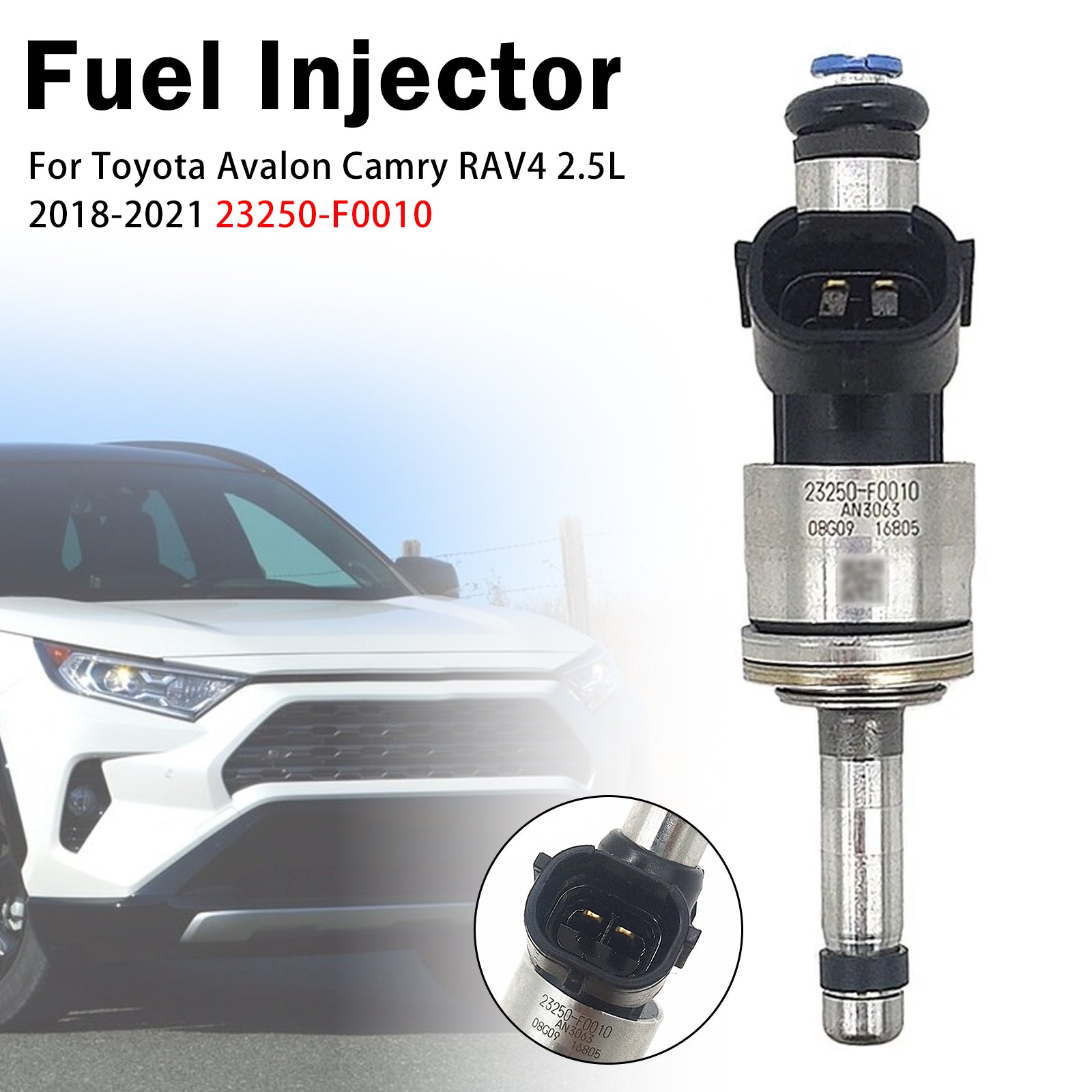1X Injecteur Carburant Pour Toyota Avalon Camry RAV4 2.5L 2018-2021 23250-F0010