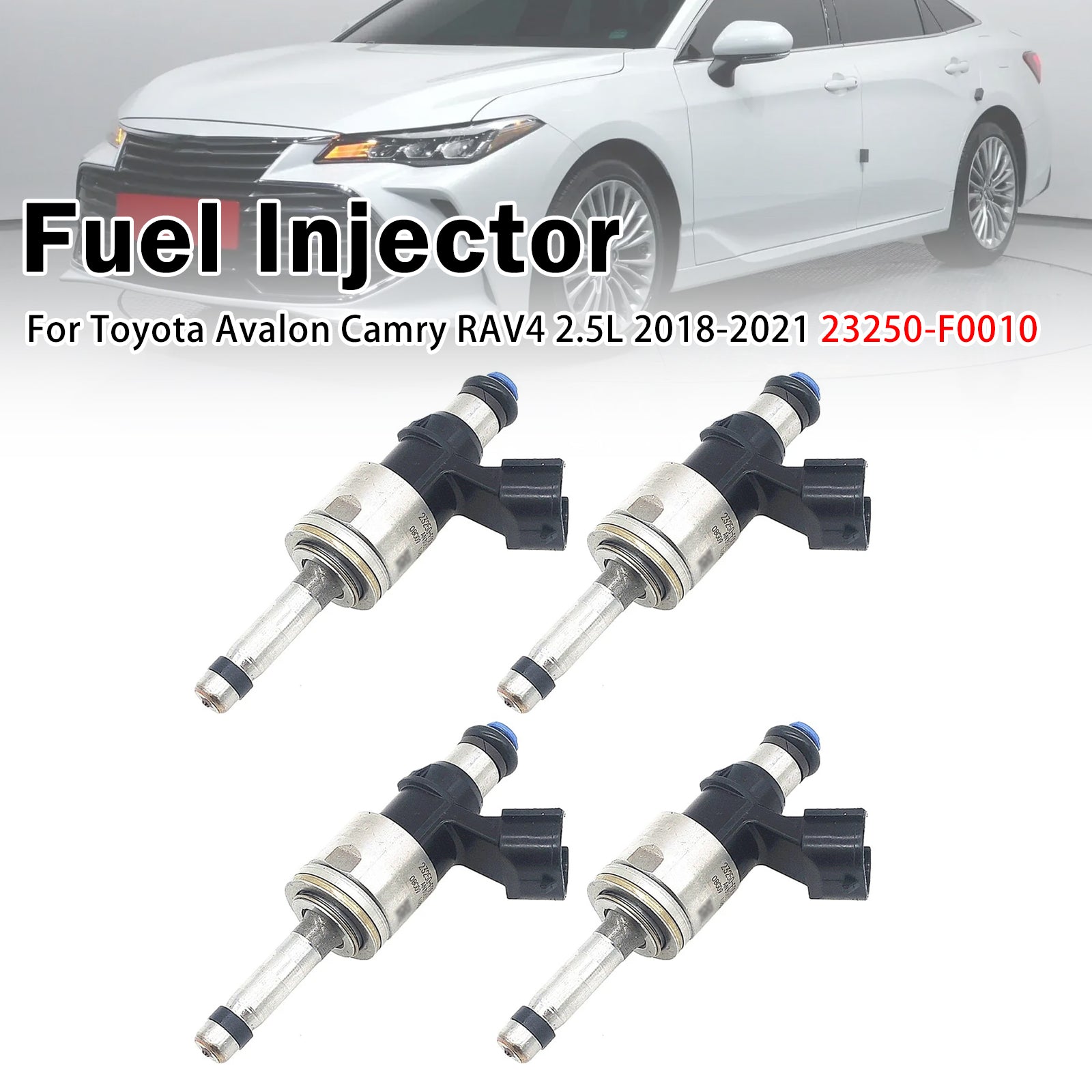 4X Injecteur Carburant Pour Toyota Avalon Camry RAV4 2.5L 2018-2021 23250-F0010