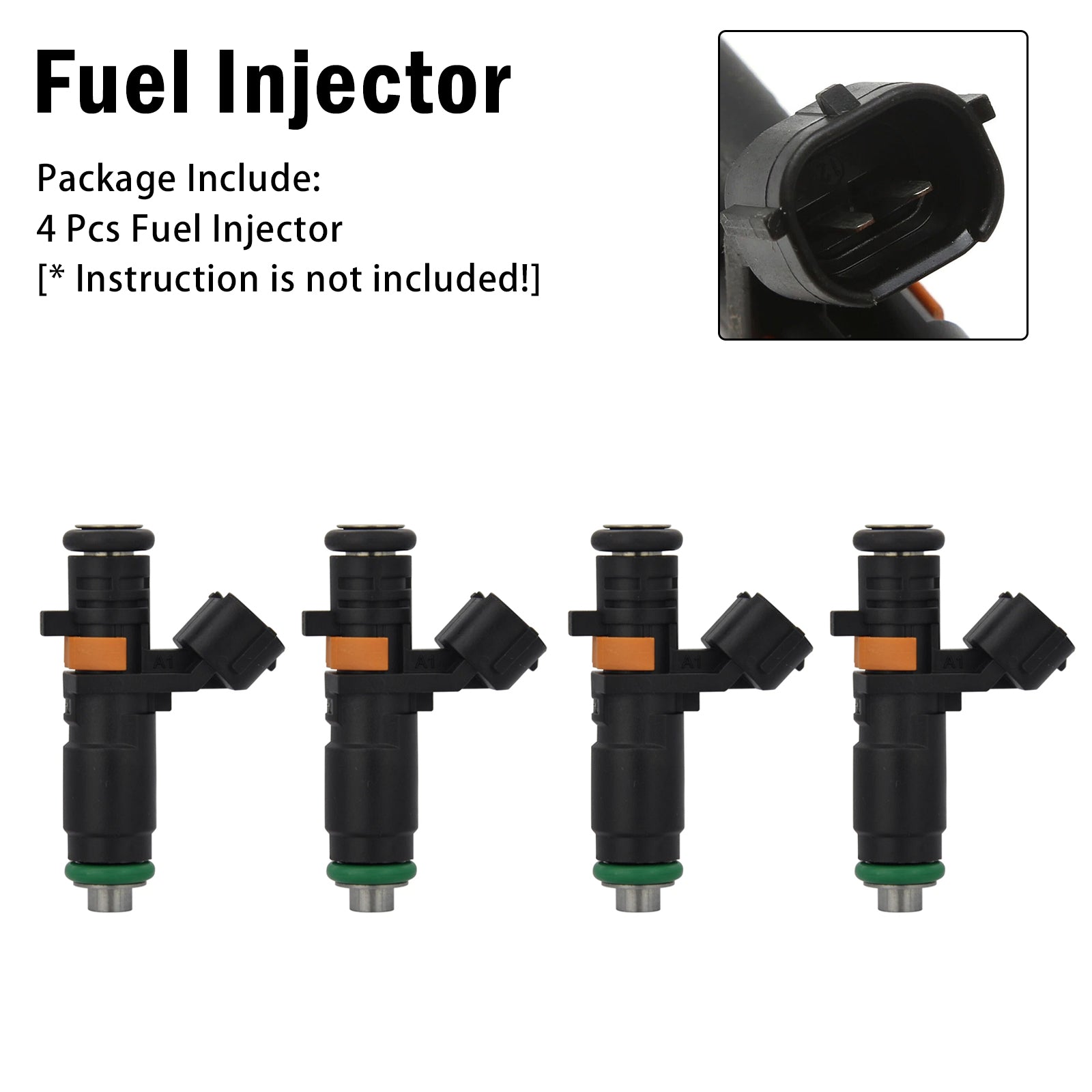 4X Injecteur Carburant Pour Volkswagen Jetta 2.0L NA Gas 2012-2018 06A906031CP