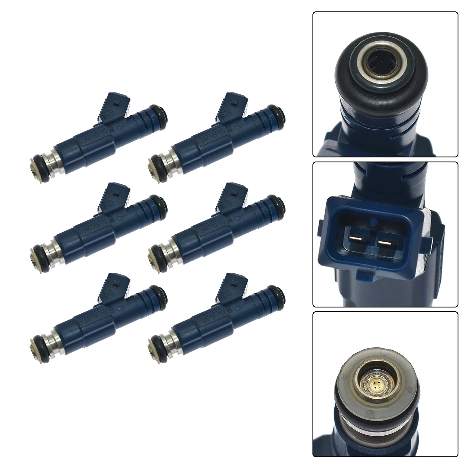 6X Injecteur Carburant Pour Pourd Granada 1972-1994 Sierra 1982-1993 0280155712
