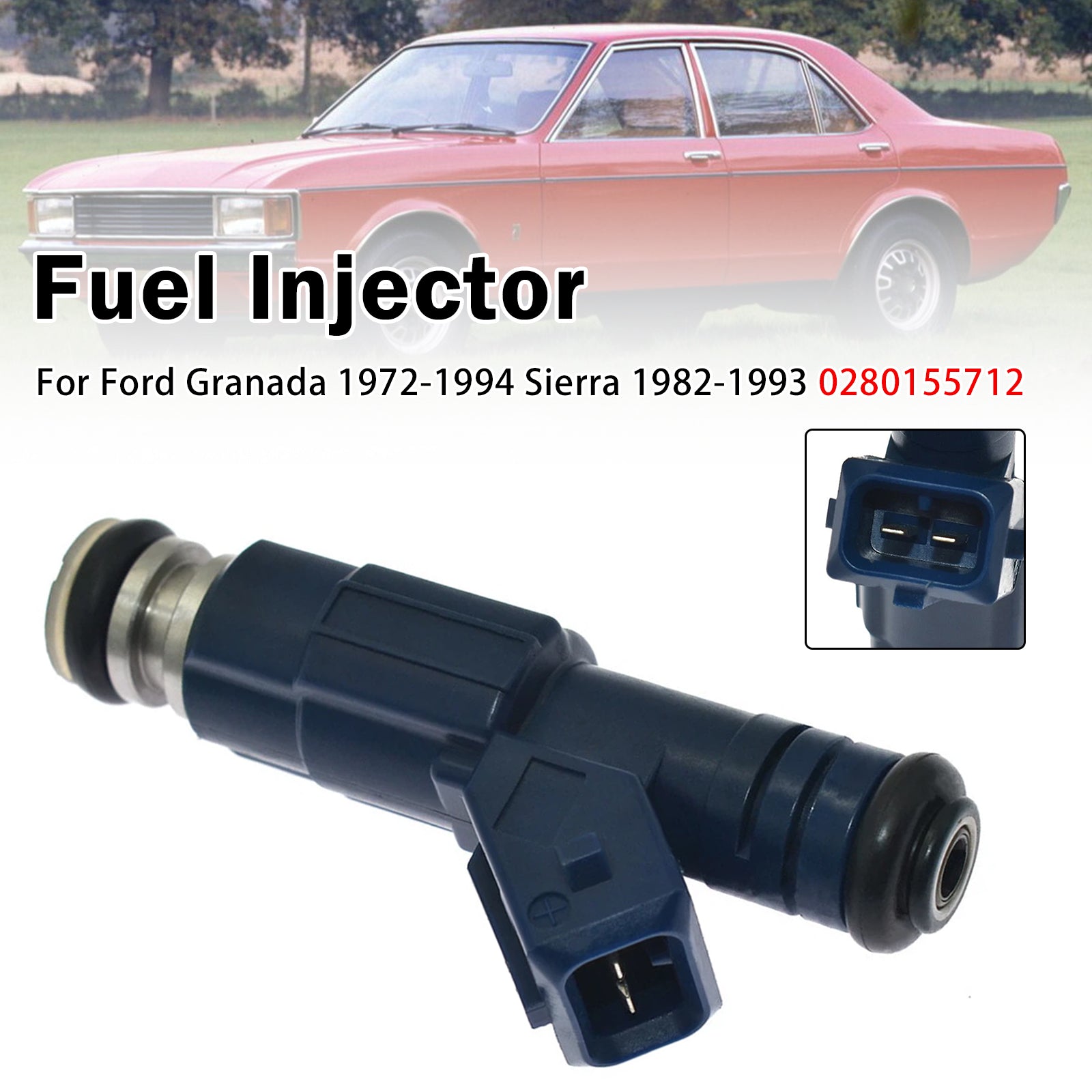 1X Injecteur Carburant Pour Pourd Granada 1972-1994 Sierra 1982-1993 0280155712