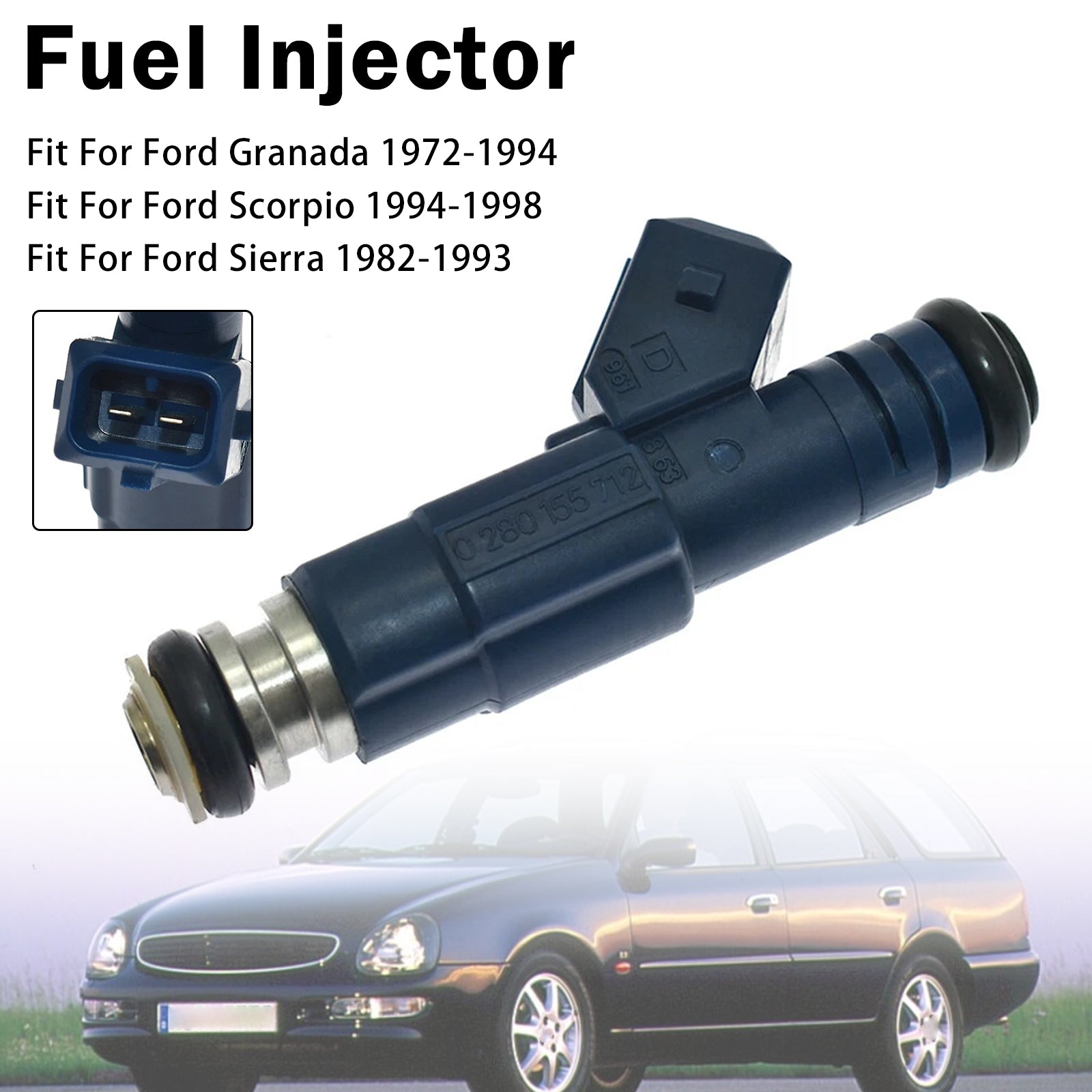 1X Injecteur Carburant Pour Pourd Granada 1972-1994 Sierra 1982-1993 0280155712