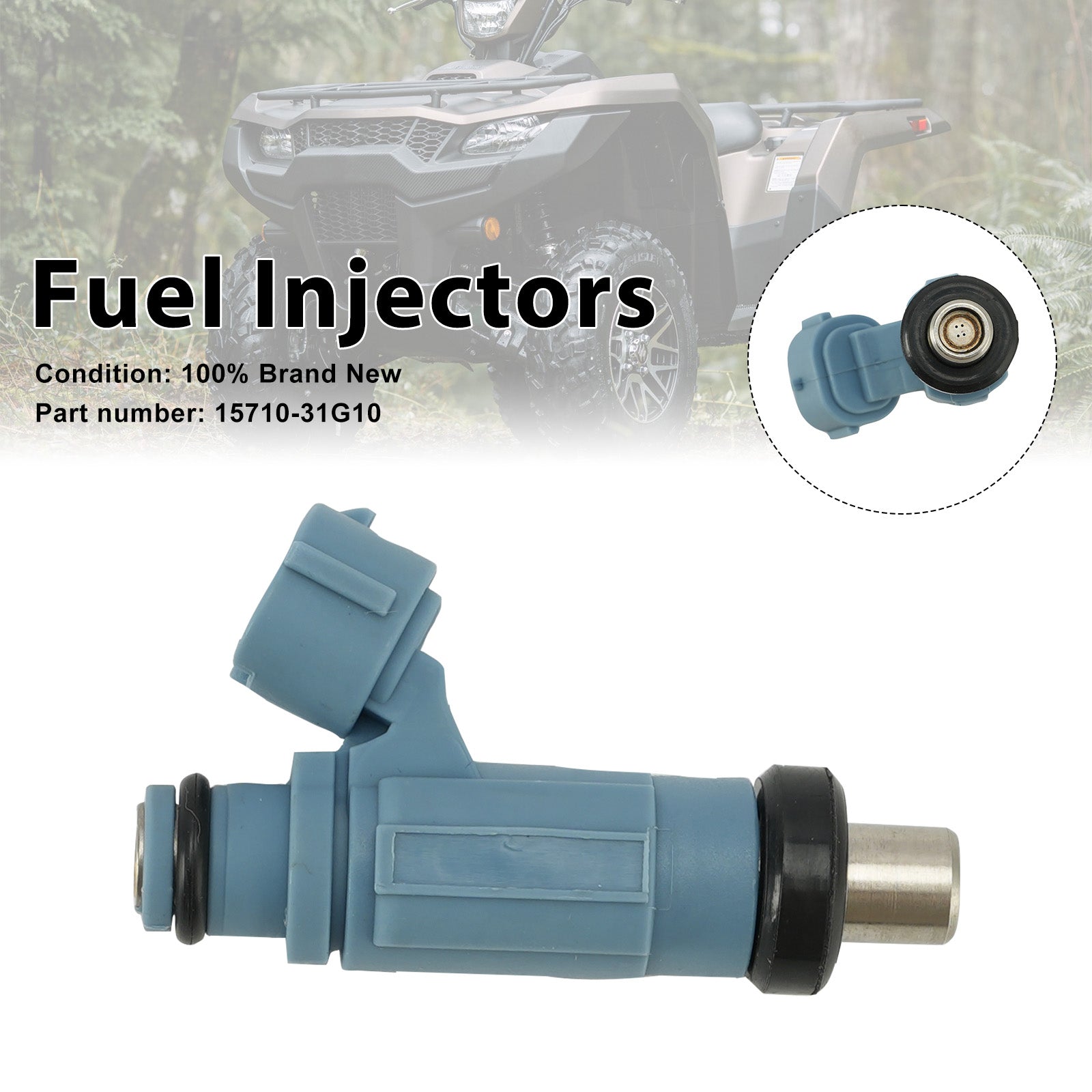 Injecteurs de carburant 15710-31G10 pour Suzuki King Quad 750 14-20