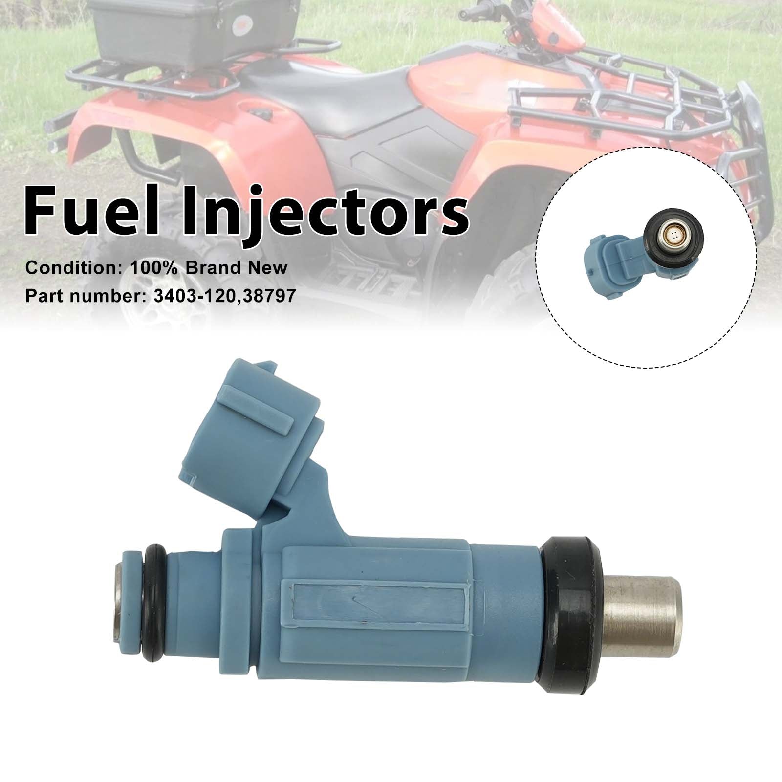 38797 Injecteurs de carburant 3403-120 pour Arctic Cat 700 EFI transmission automatique 06-08