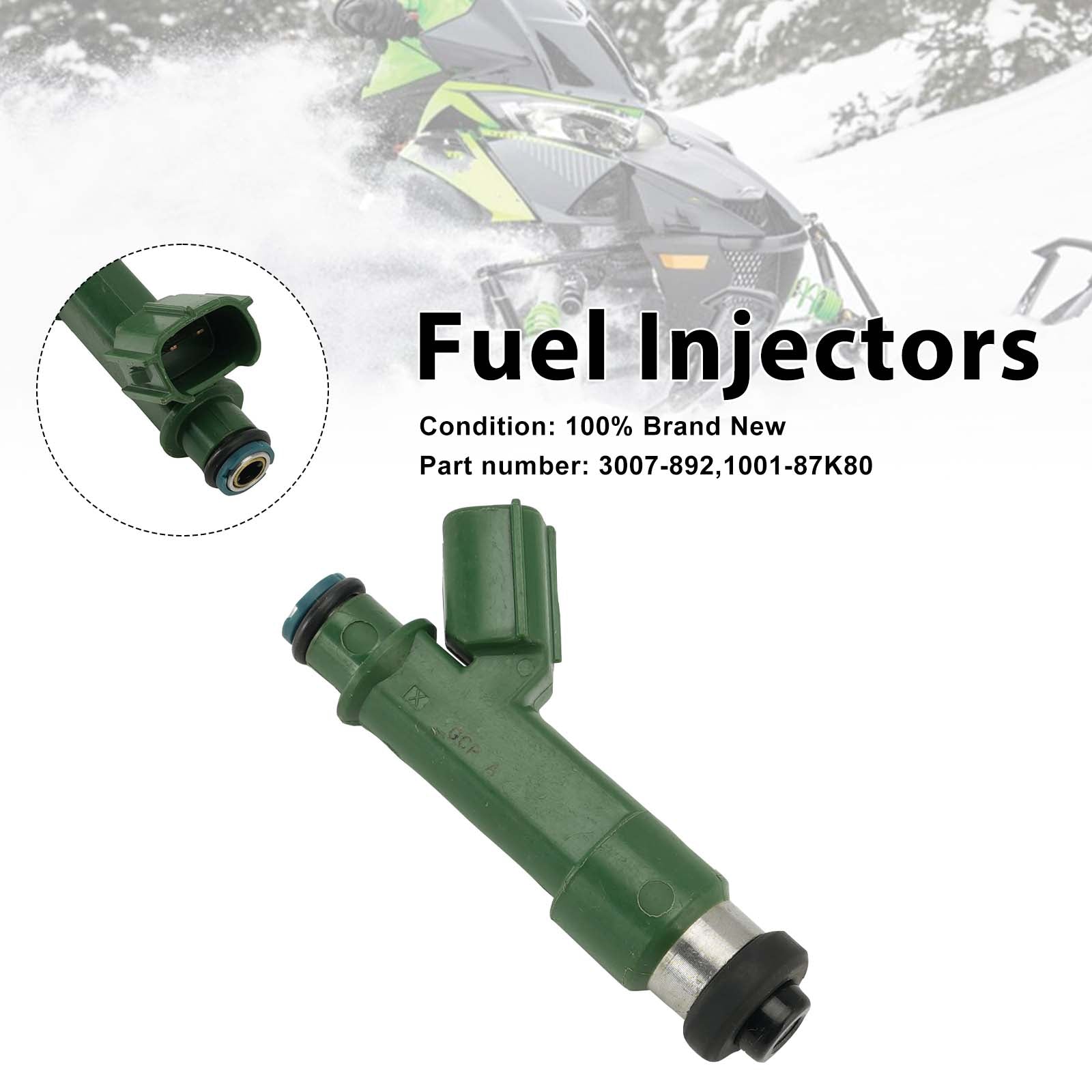 Injecteurs de carburant 3007-892 1001-87K80 pour Arctic Cat ZR XF M 800 2010-2017