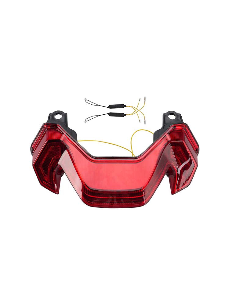 Feux arrière à LED avec clignotants intégrés pour KAWASAKI Z900 Z900SE 2025-2026 Red