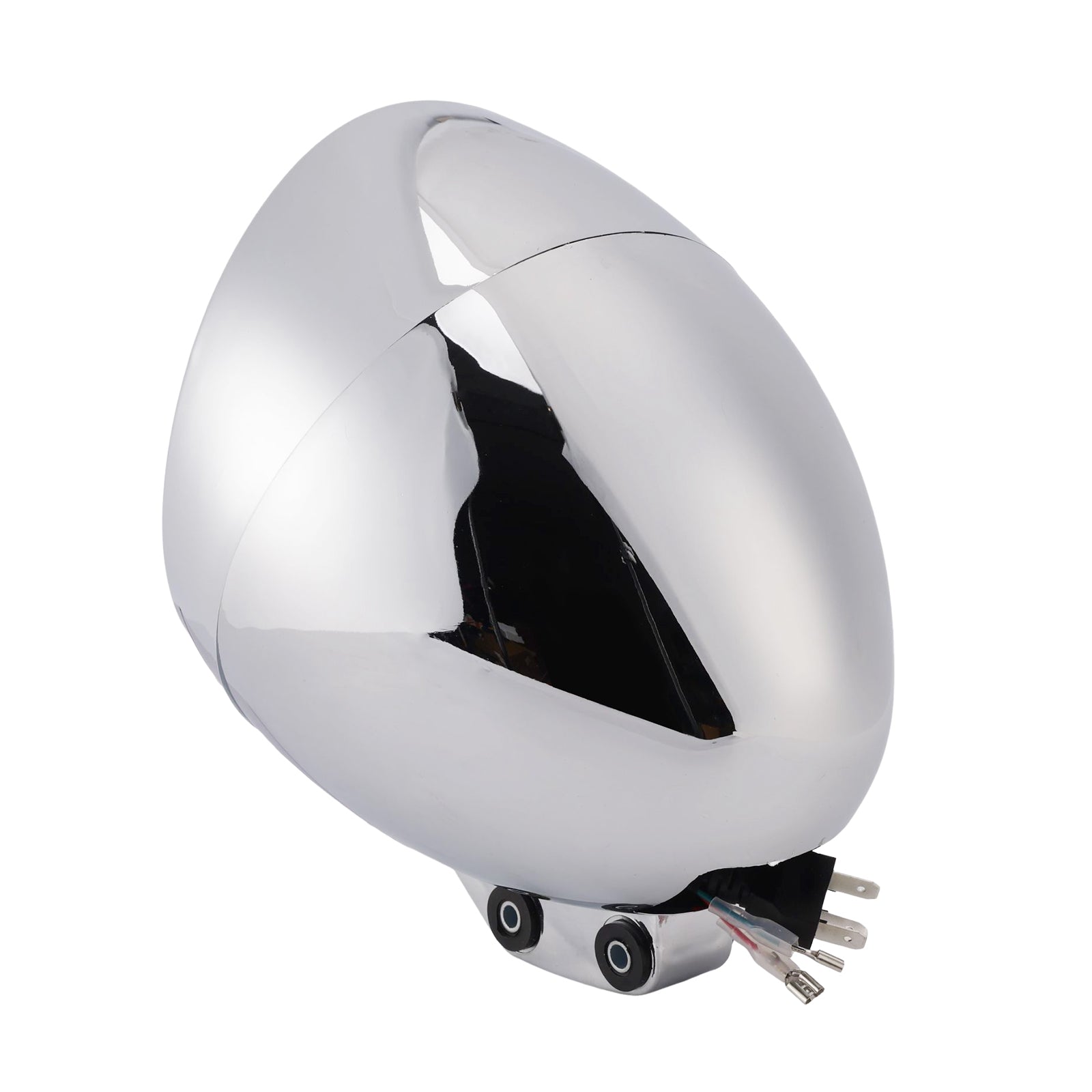 Brume Lampe Des Phares Mettre En Lumière 40W 4000Lm Chrome Pour Moto Cruise Cafe