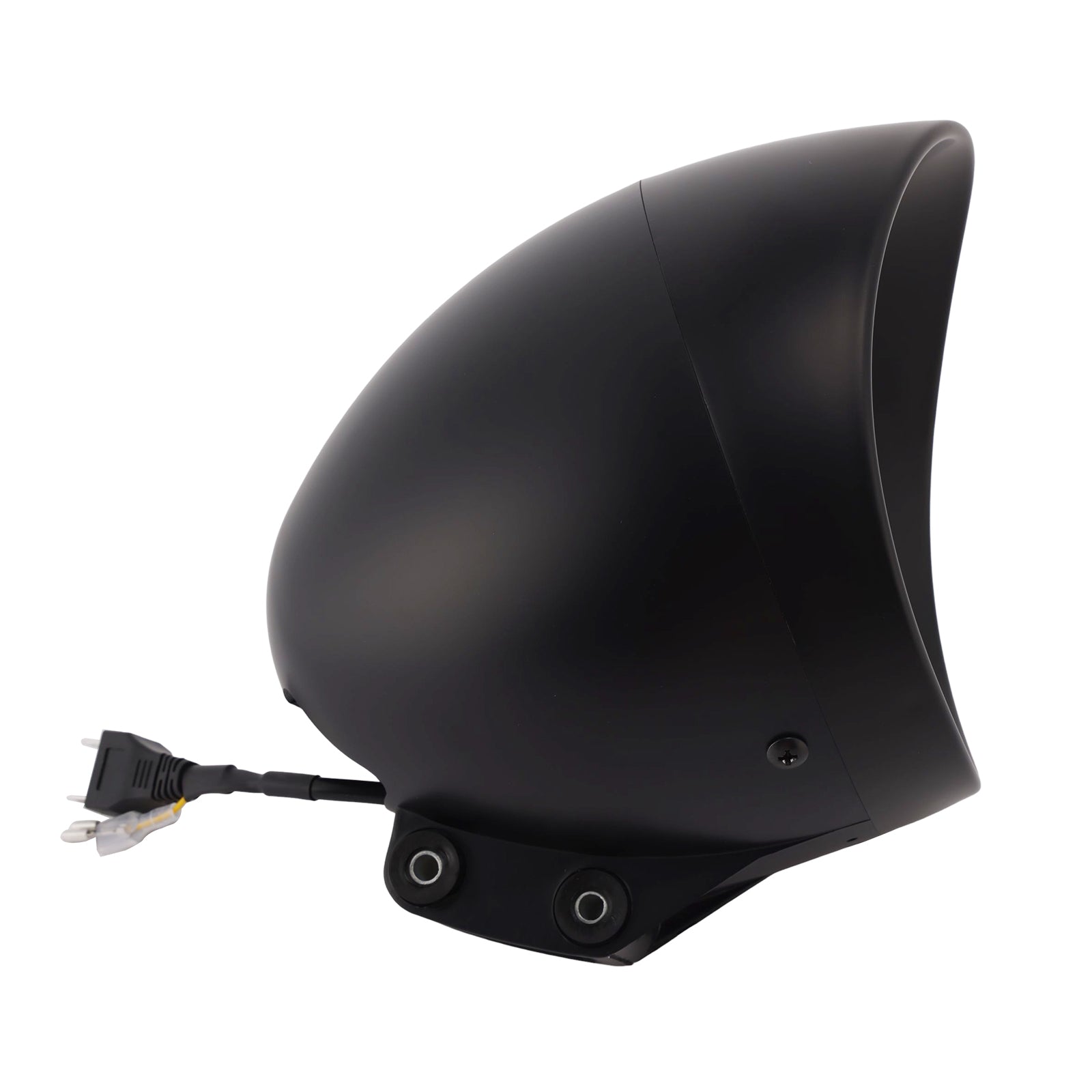Brume Lampe Des Phares Mettre En Lumière 55W 4000Lm Noir Pour Moto Cruise Cafe