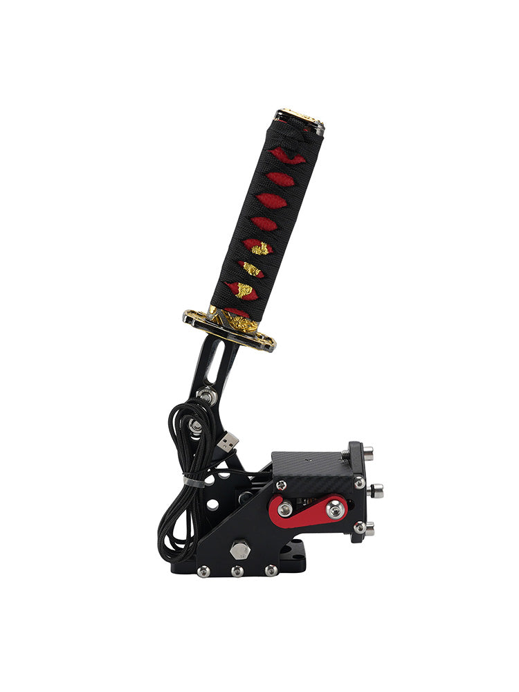 14Bit SIM Handbrake Sword Hilt pour Racing Games Steering Wheel Stand G27/G29 PC