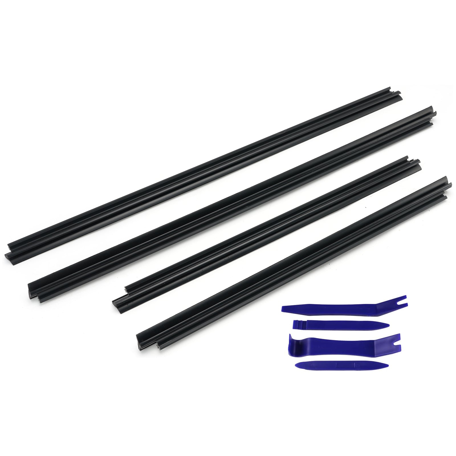 4Pièces Joint D’étanchéité Intérieur Vitre Fenêtre Porte Pour Toyota Corolla 2009-2013