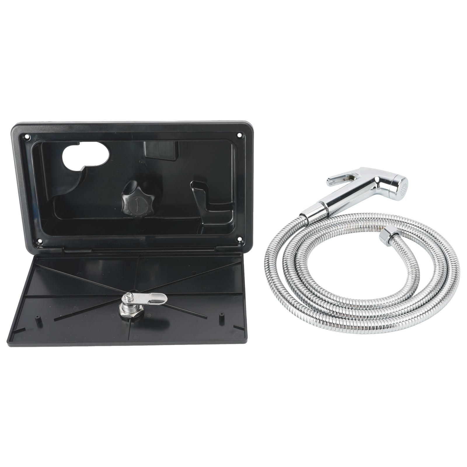 Boîte De Douche Verrouillable Pour RV Eau Chaude Froide Pour Caravane Camper