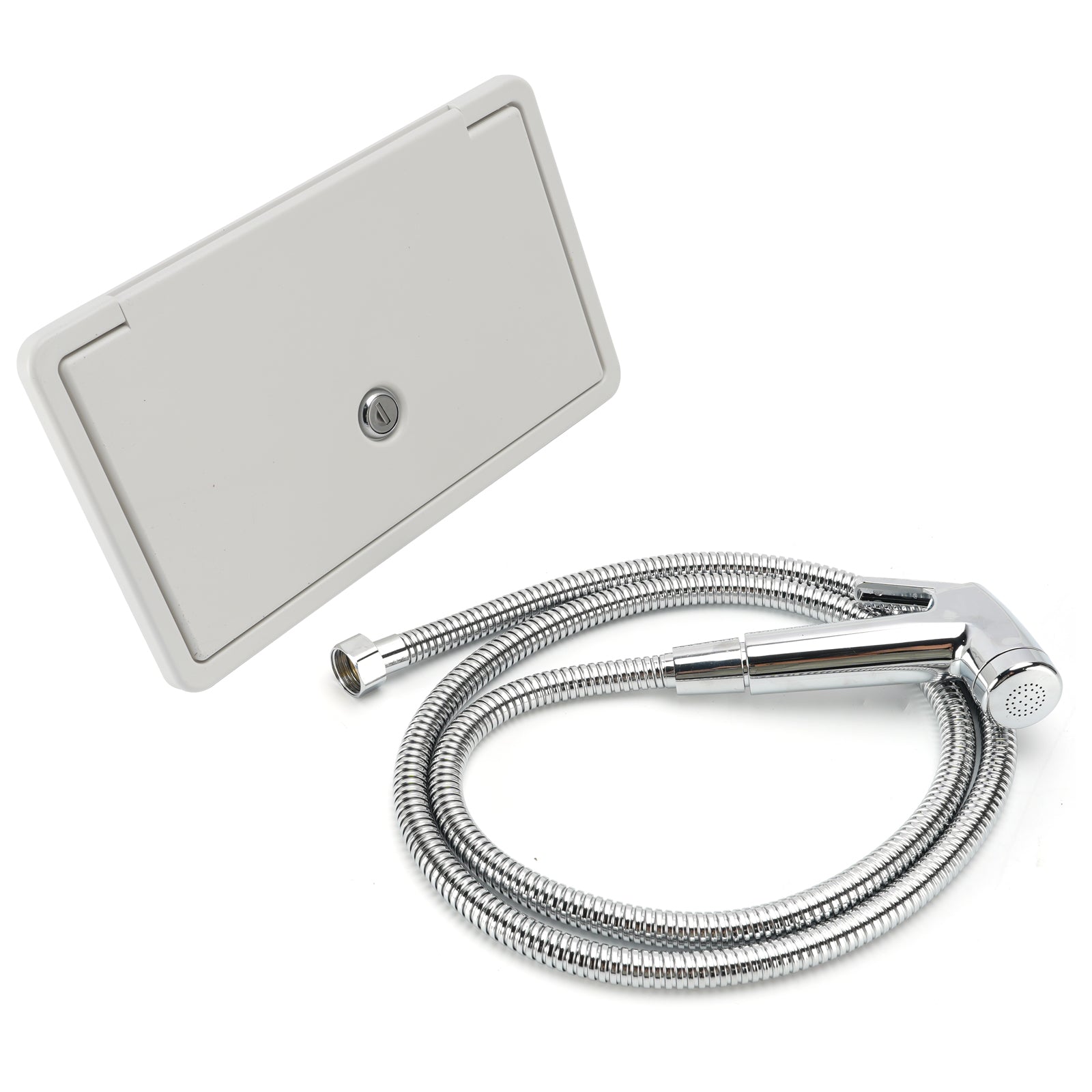 Boîte De Douche Verrouillable Pour Camping-Car Eau Chaude Froid Caravane Camper