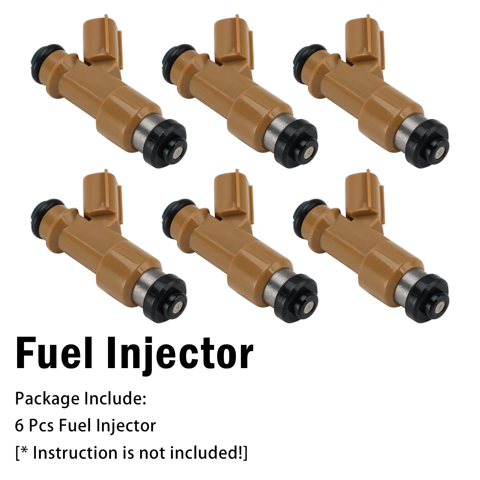 6X Injecteur Carburant Pour Toyota 4REIZ GRX12 GRS18 2005-2010 23250-0P050