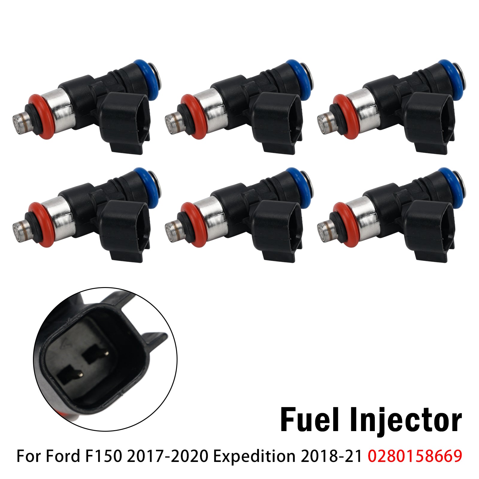 6X Injecteur Carburant Pour Pourd F150 2017-2020 Expedition 2018-21 0280158669