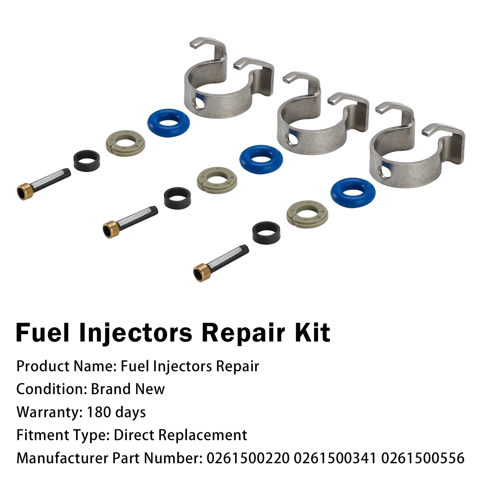 Injecteur Joint O-Ring 0261500556 Pour Ford B-Max 2012-2025 C-Max 2012-2019
