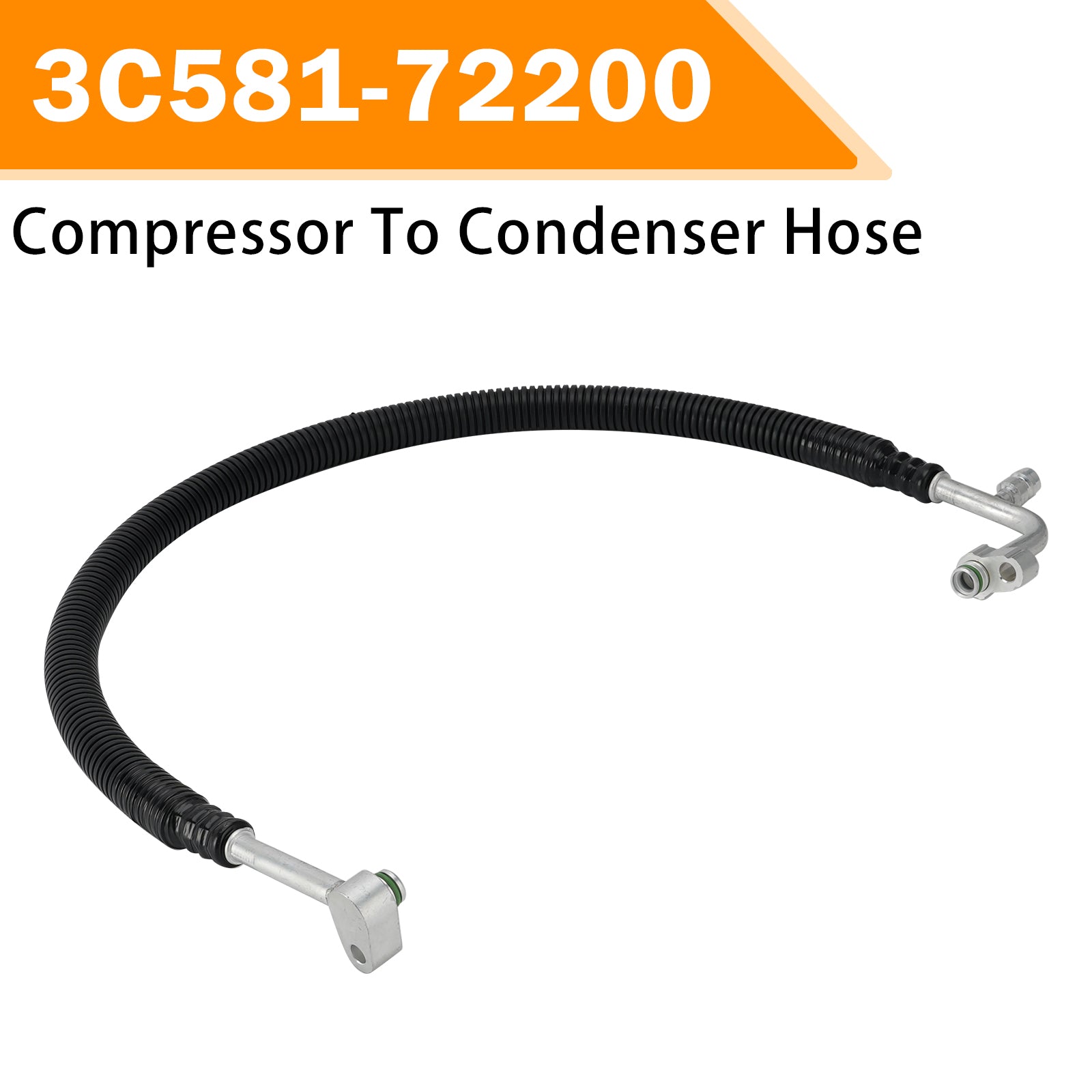 Tuyau De Compresseur À Condenseur 3C581-72200 Pour Kubota M8540 Et M9540