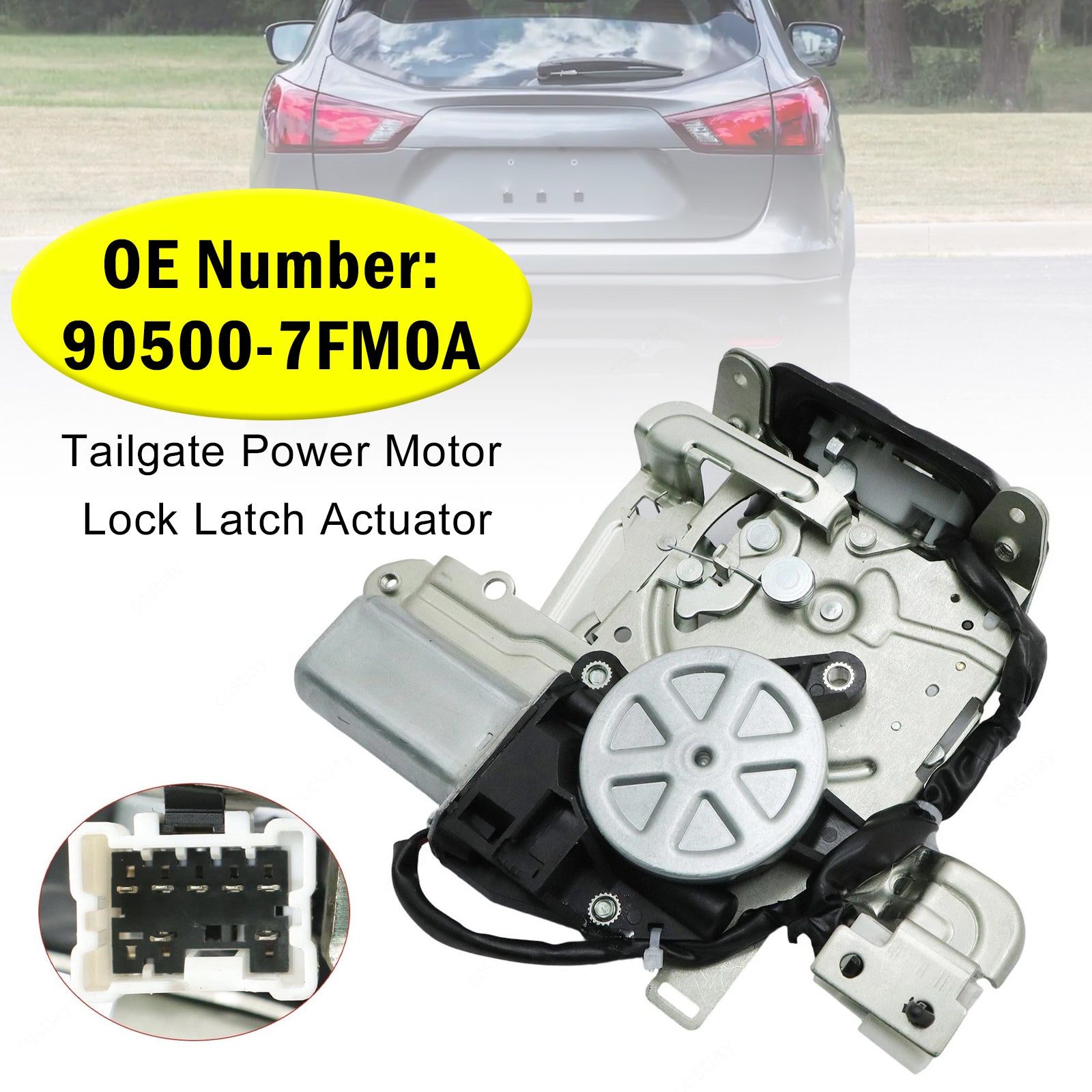 Actionneur verrou hayon 90500-7FM0A pour Nissan Rogue Murano 2017-2024