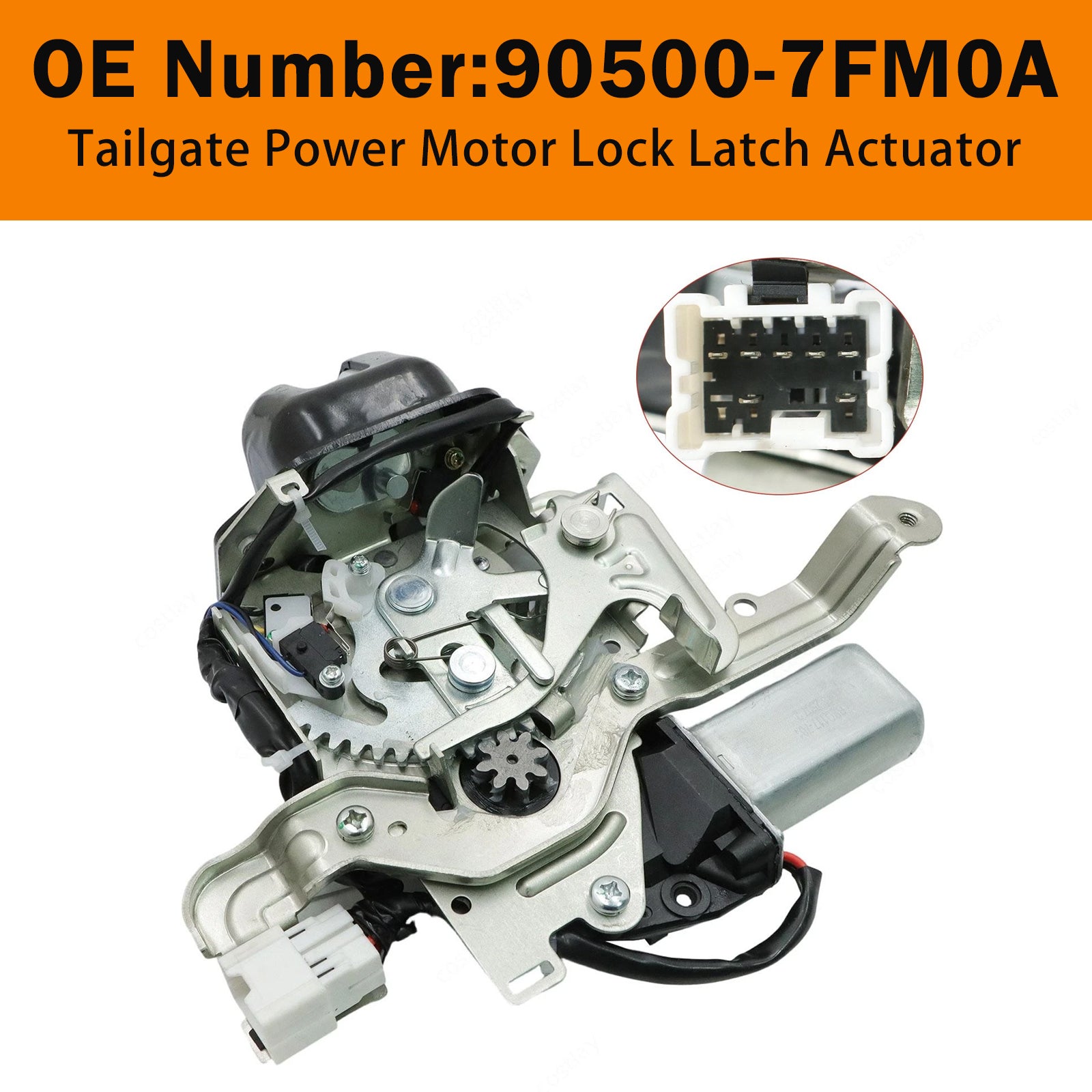Actionneur verrou hayon 90500-7FM0A pour Nissan Rogue Murano 2017-2024