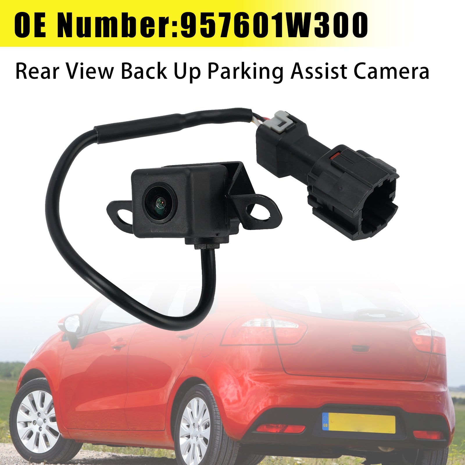 Caméra de recul pour Kia Rio 1.6L Hatchback 2012-2017