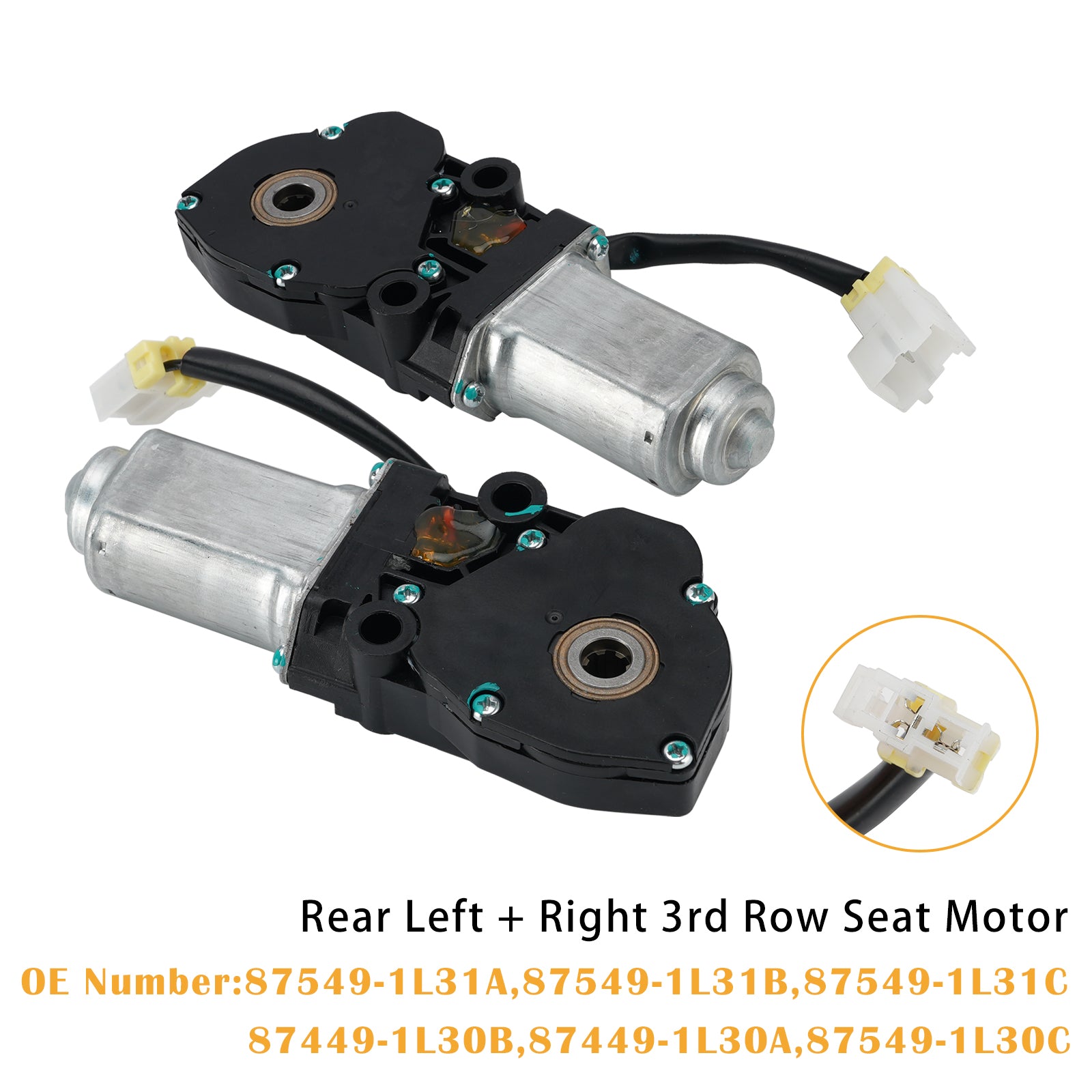 Moteur Siège 3E Rang Arrière Gauche+Droit 87449-1L30B Pour Infiniti QX56 11-2017