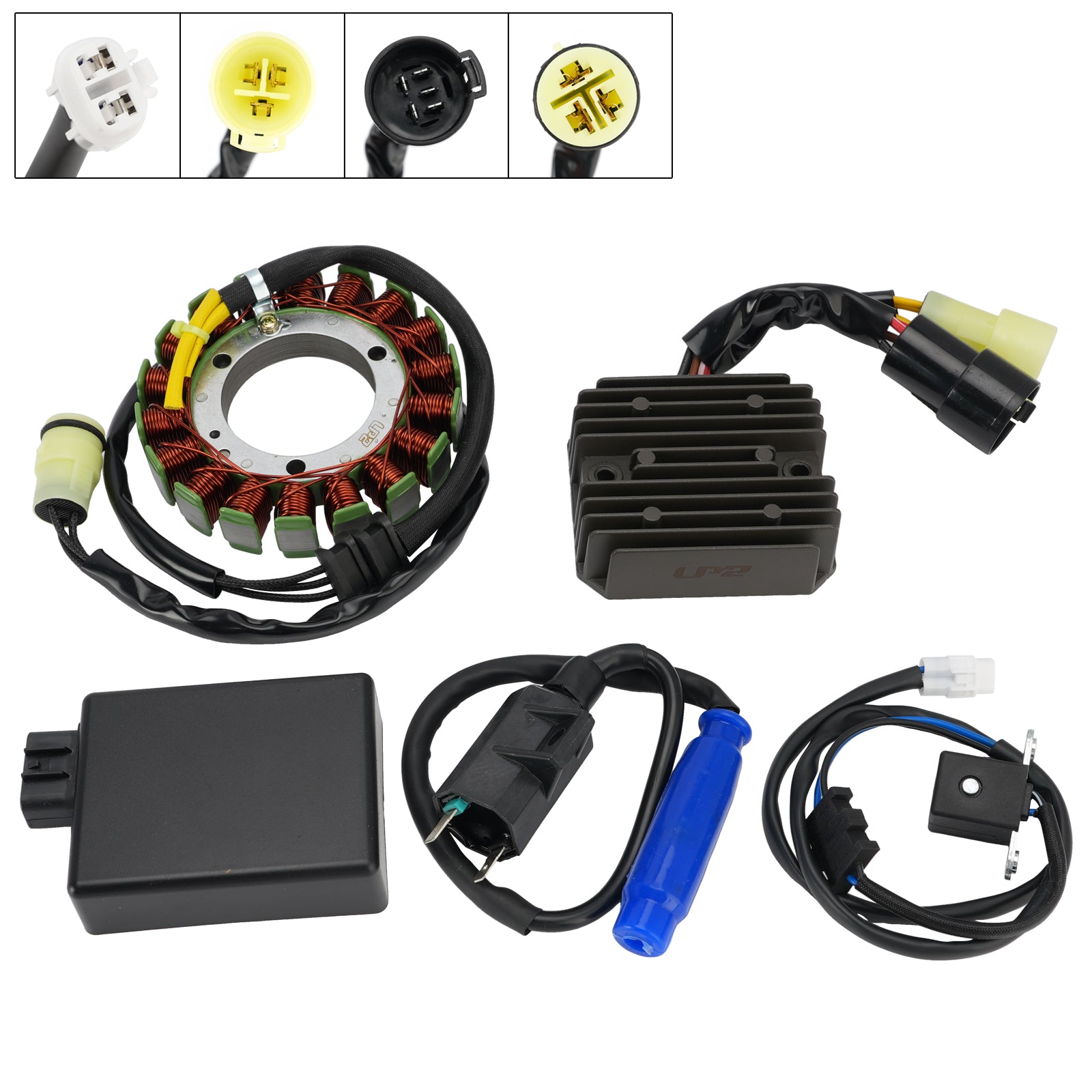 Boitier Allumage Bobine Stator Régulateur pour Kawasaki KVF400 Prairie 1999-2002