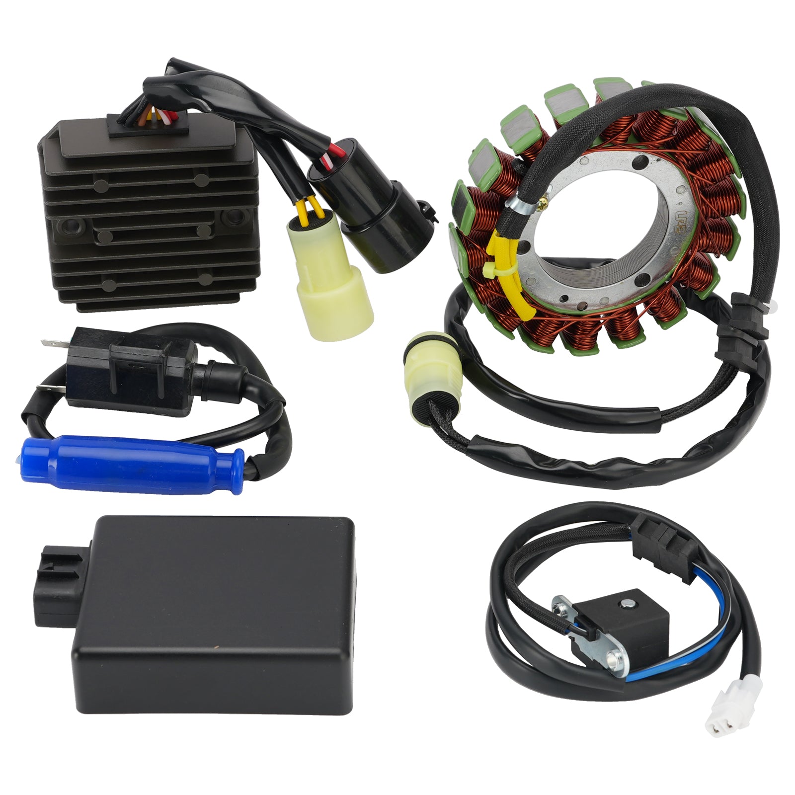 Boitier Allumage Bobine Stator Régulateur pour Kawasaki KVF400 Prairie 1999-2002
