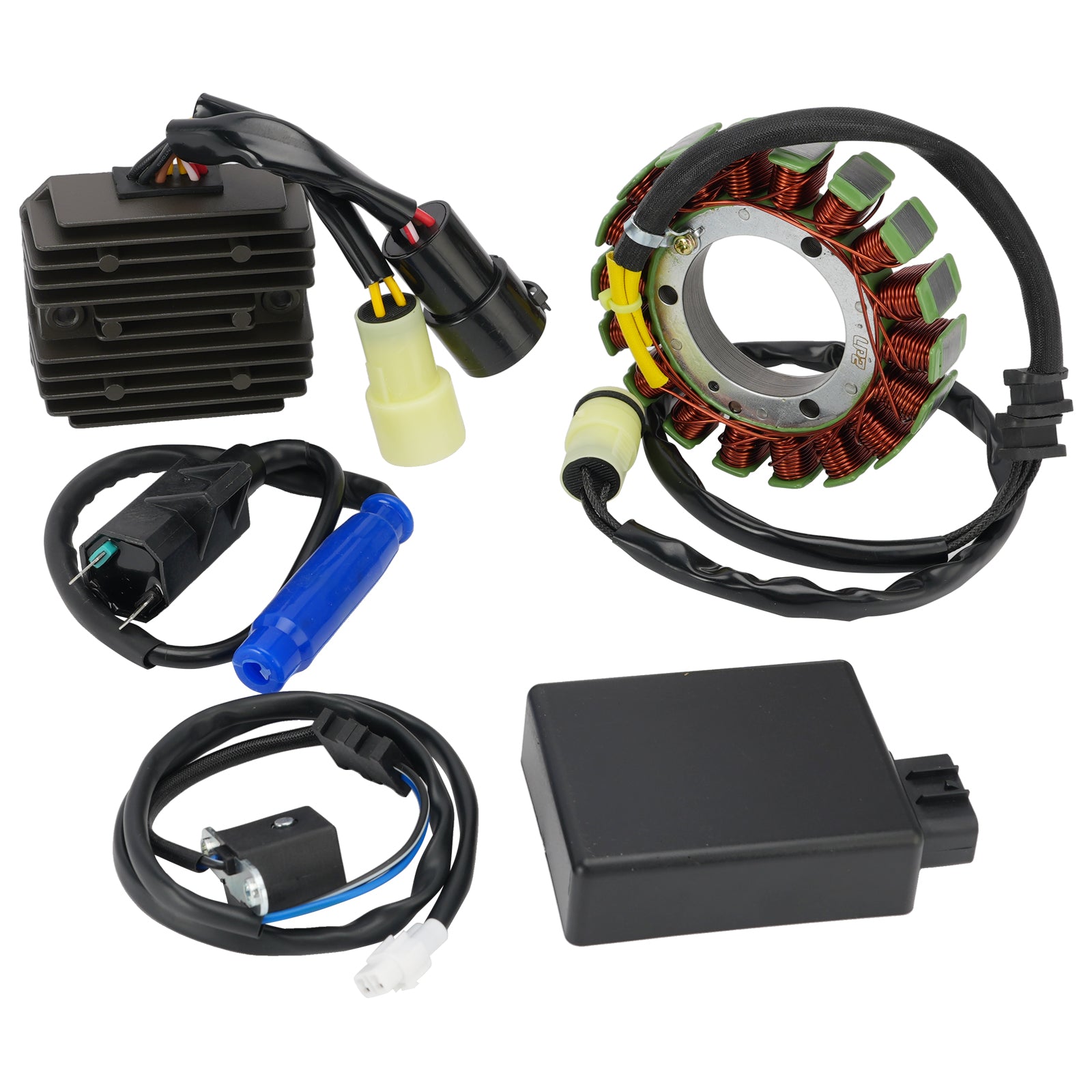 Boitier Allumage Bobine Stator Régulateur pour Kawasaki KVF400 Prairie 1999-2002