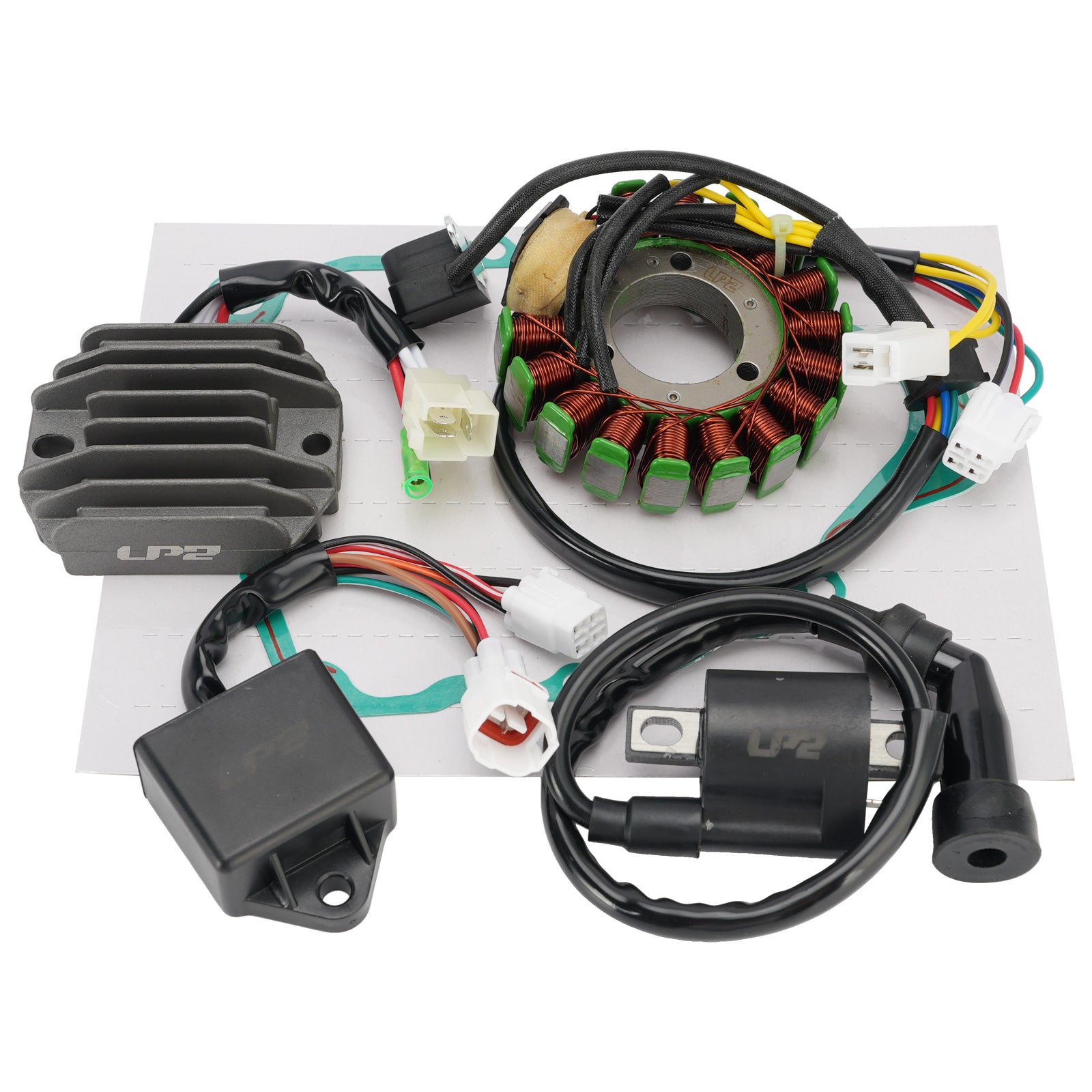 Boitier Allumage Bobine Stator Régulateur joint pour Yamaha Timberwolf 250 97-01