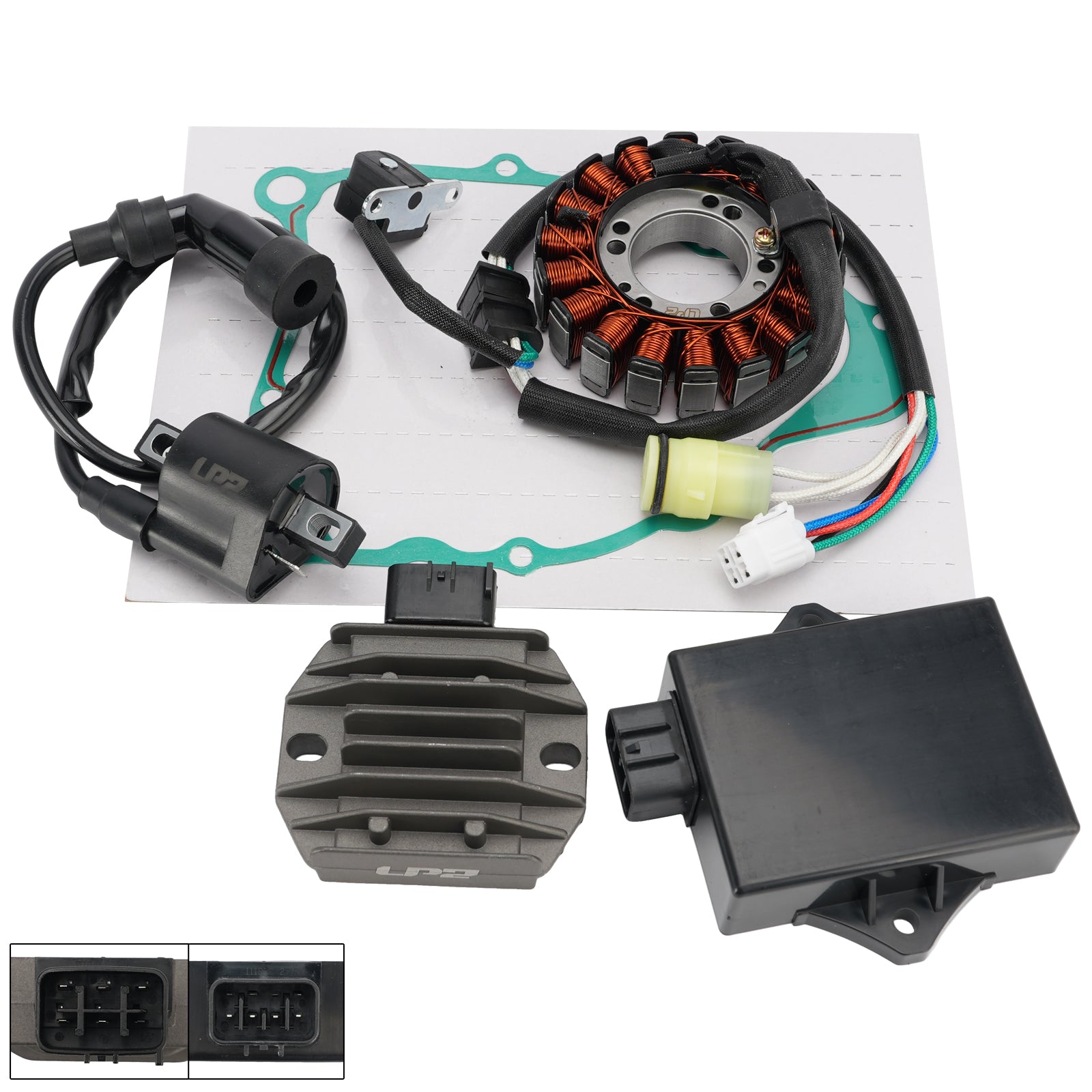 Boitier Allumage Bobine Stator Régulateur pour Yamaha Bear Tracker YFM250 01-04