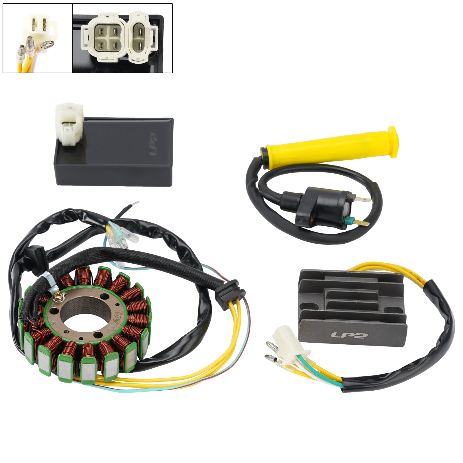 Boitier Allumage Bobine Stator Régulateur pour Honda XLR250R Baja MD22 1990-1992