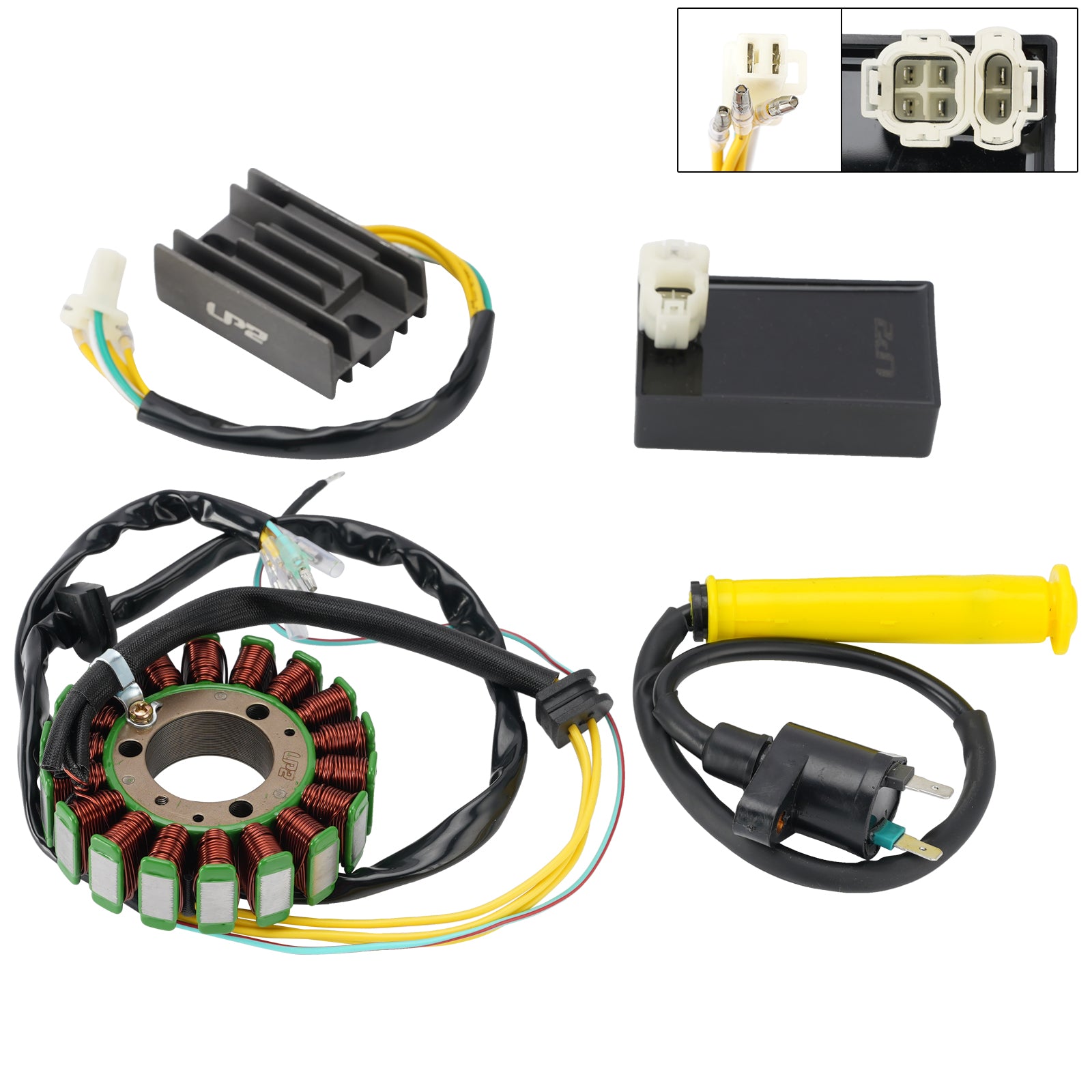 Boitier Allumage Bobine Stator Régulateur pour Honda XLR250R Baja MD22 1990-1992