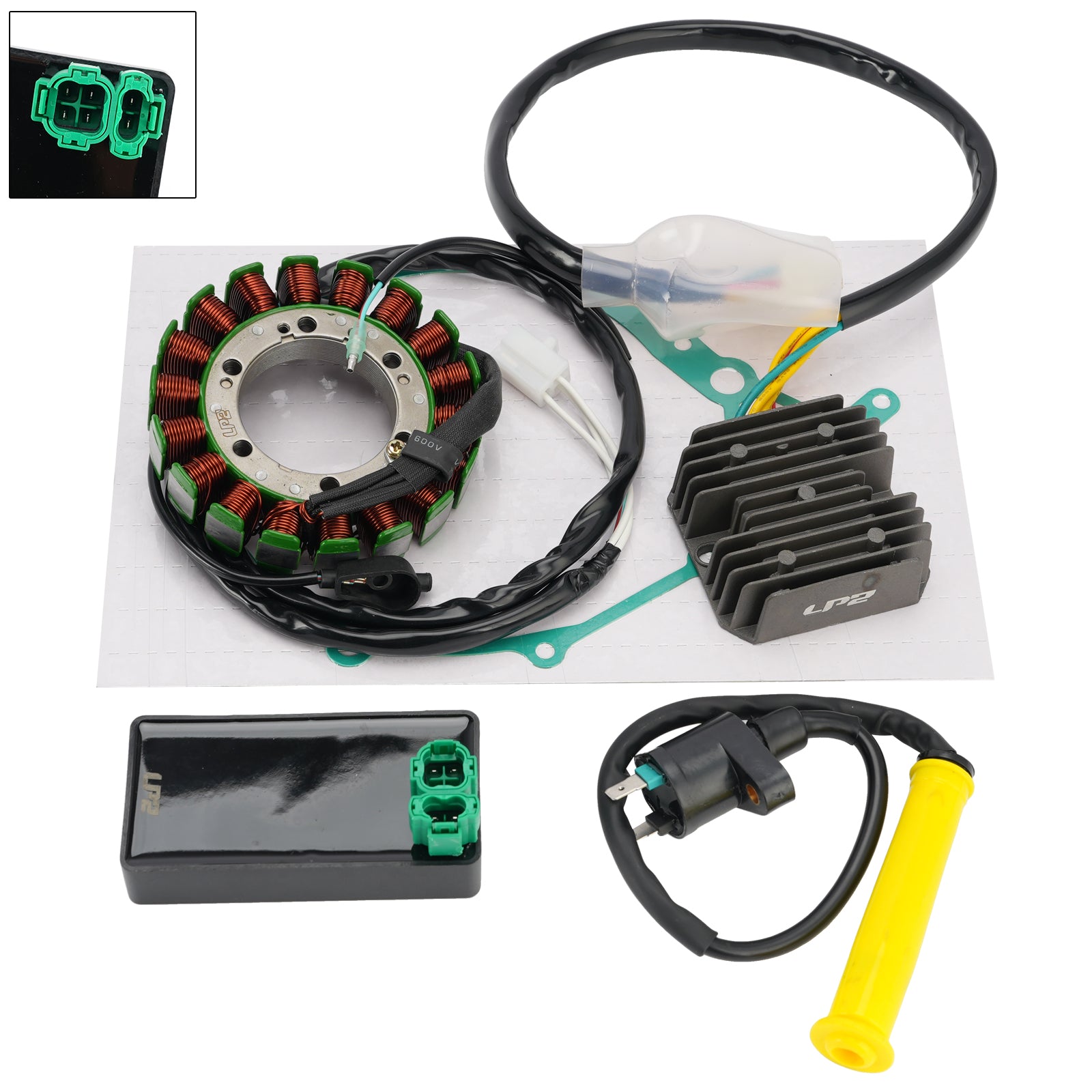 Boitier Allumage Bobine Stator Régulateur joint pour Honda XR650L RD06 1993-2025