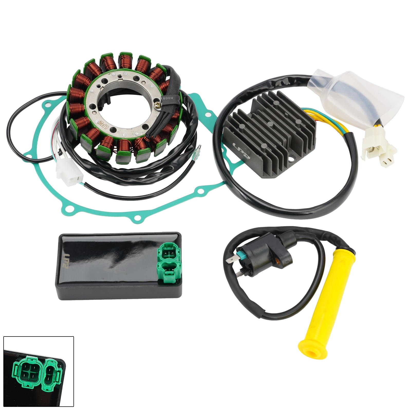 Boitier Allumage Bobine Stator Régulateur joint pour Honda XR650L RD06 1993-2025