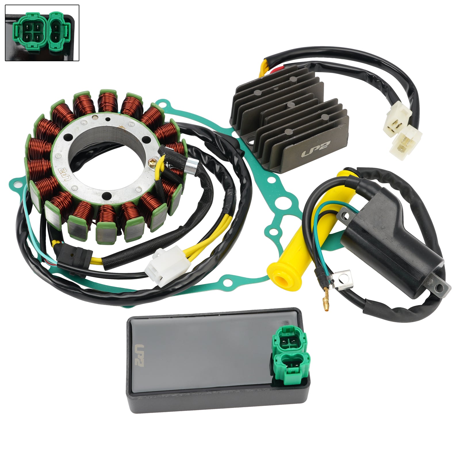 Boitier Allumage Bobine Stator Régulateur joint pour Honda NX650 Dominator 88-89