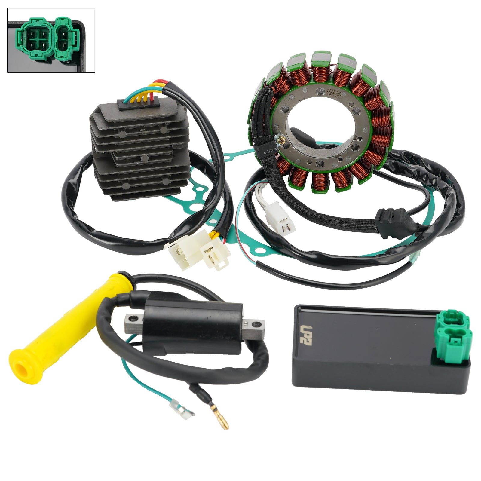 Boitier Allumage Bobine Stator Régulateur joint pour Honda NX650 Dominator 95-00